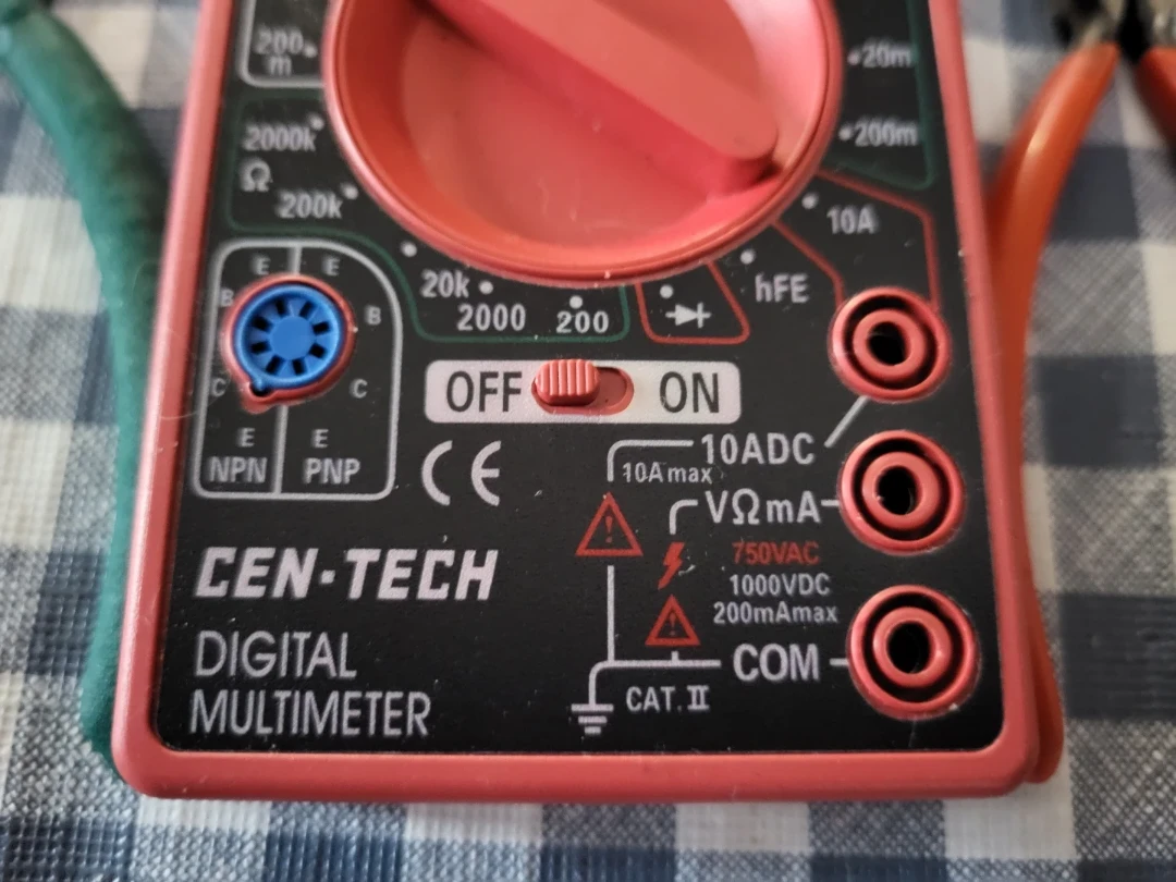 Radiation Detector and  Digital Multimeter - photo 3