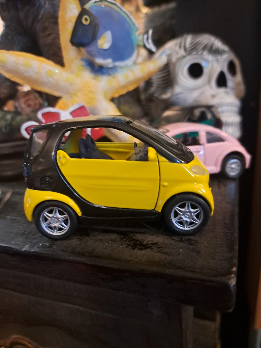 Yellow Smart Car Toy