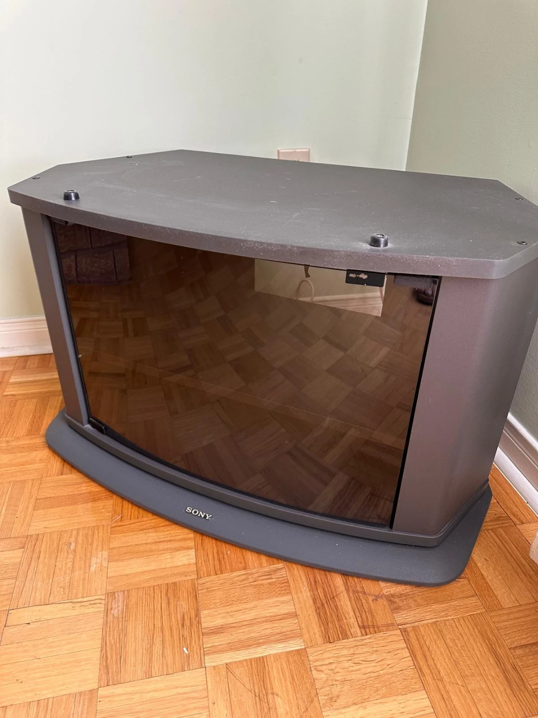 Sony TV Stand with Glass Door