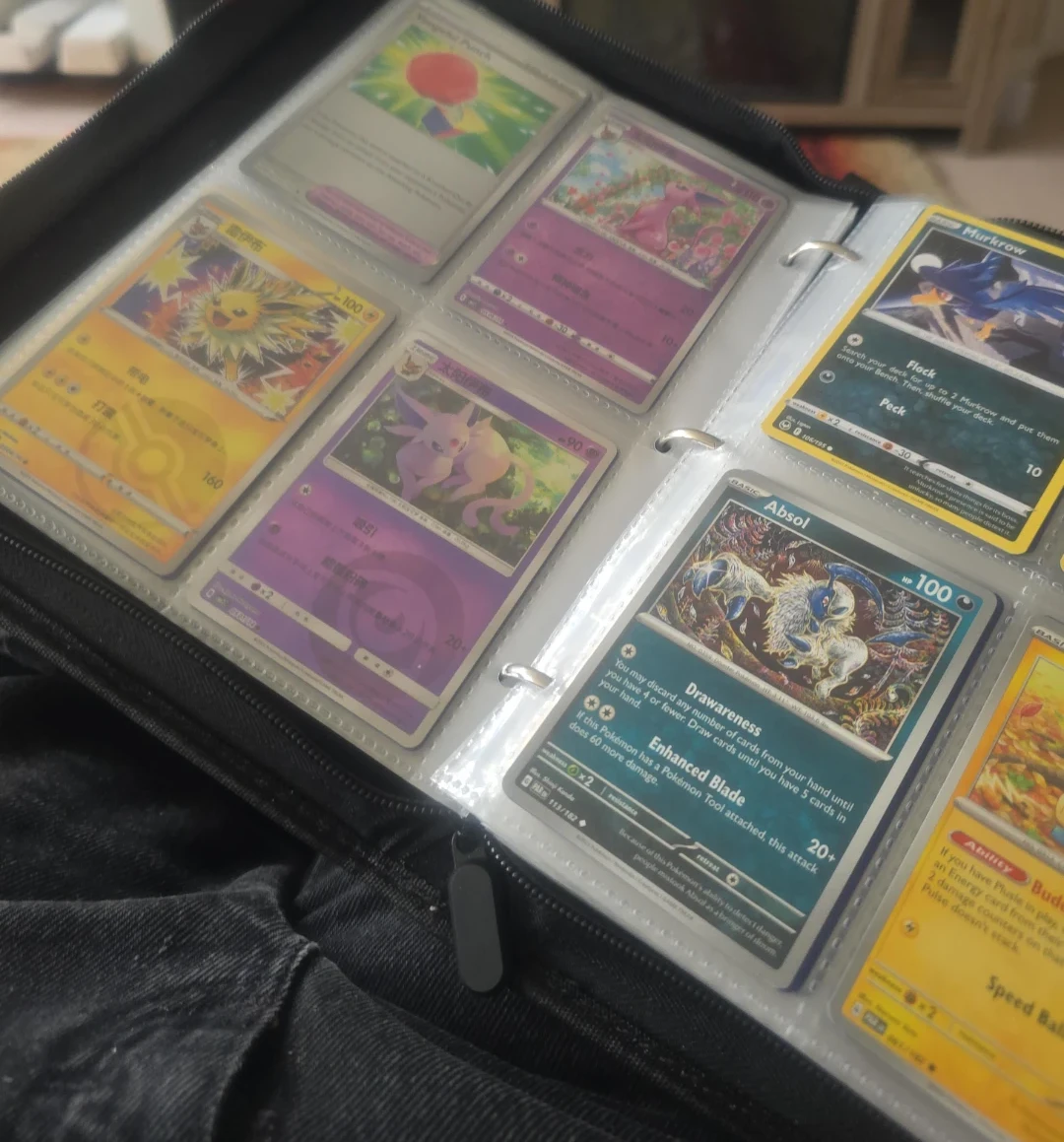 Pokemon Trading Cards Assorted - Jolteon, Absol, Murkrow