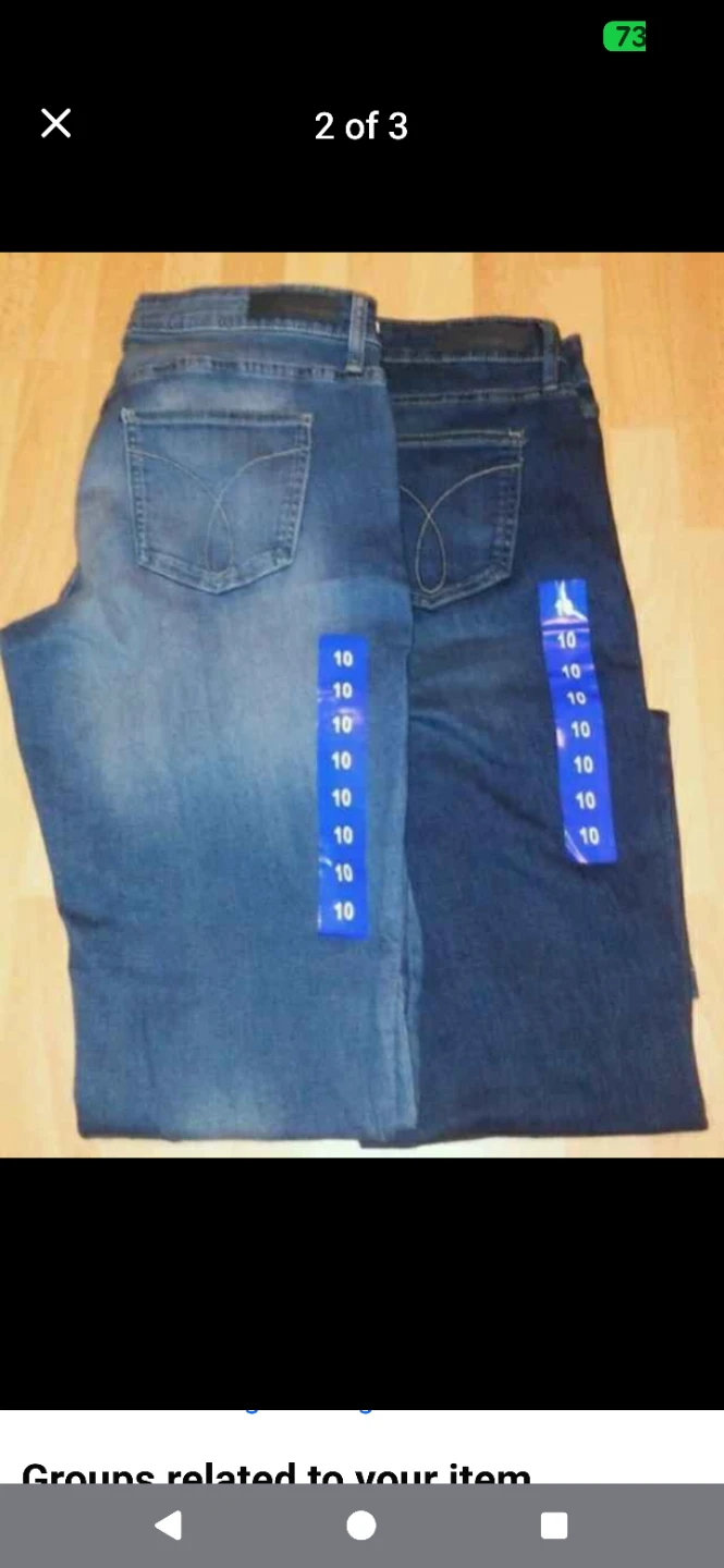 NEW: WOMENS "curvy skinny" BLUE jeans SIZE 10  lighter wash - photo 2