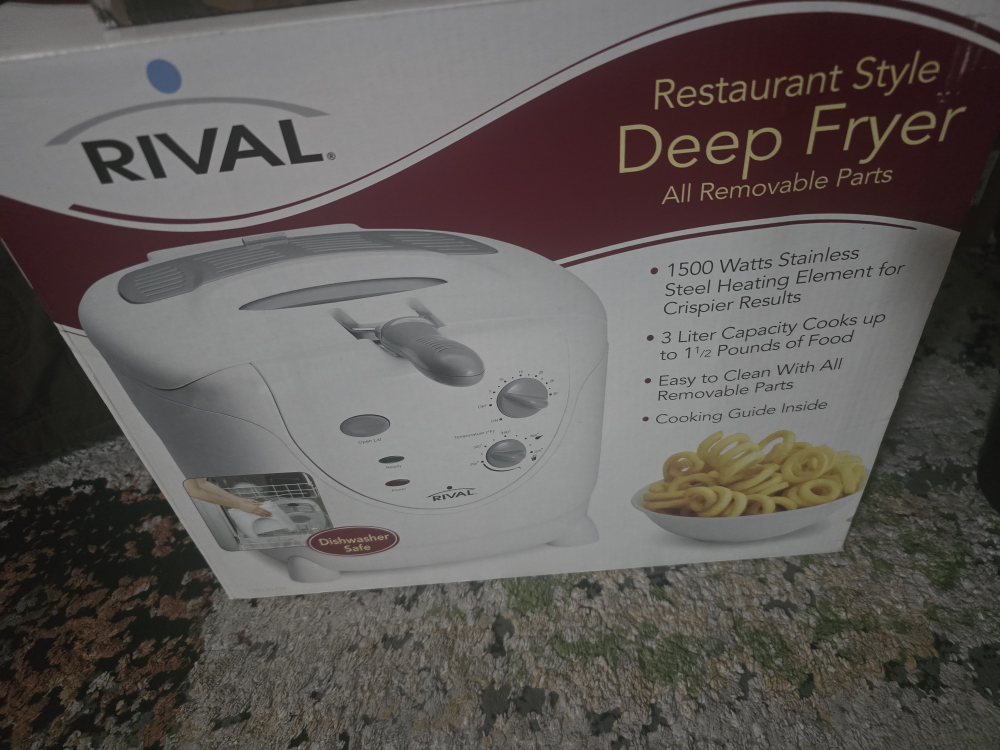 Rival Restaurant Style Deep Fryer