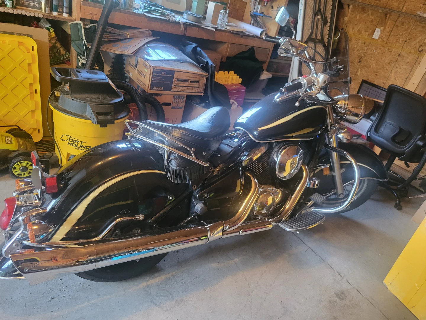2002 Kawasaki Vulcan 800 Drifter  Black & Chrome