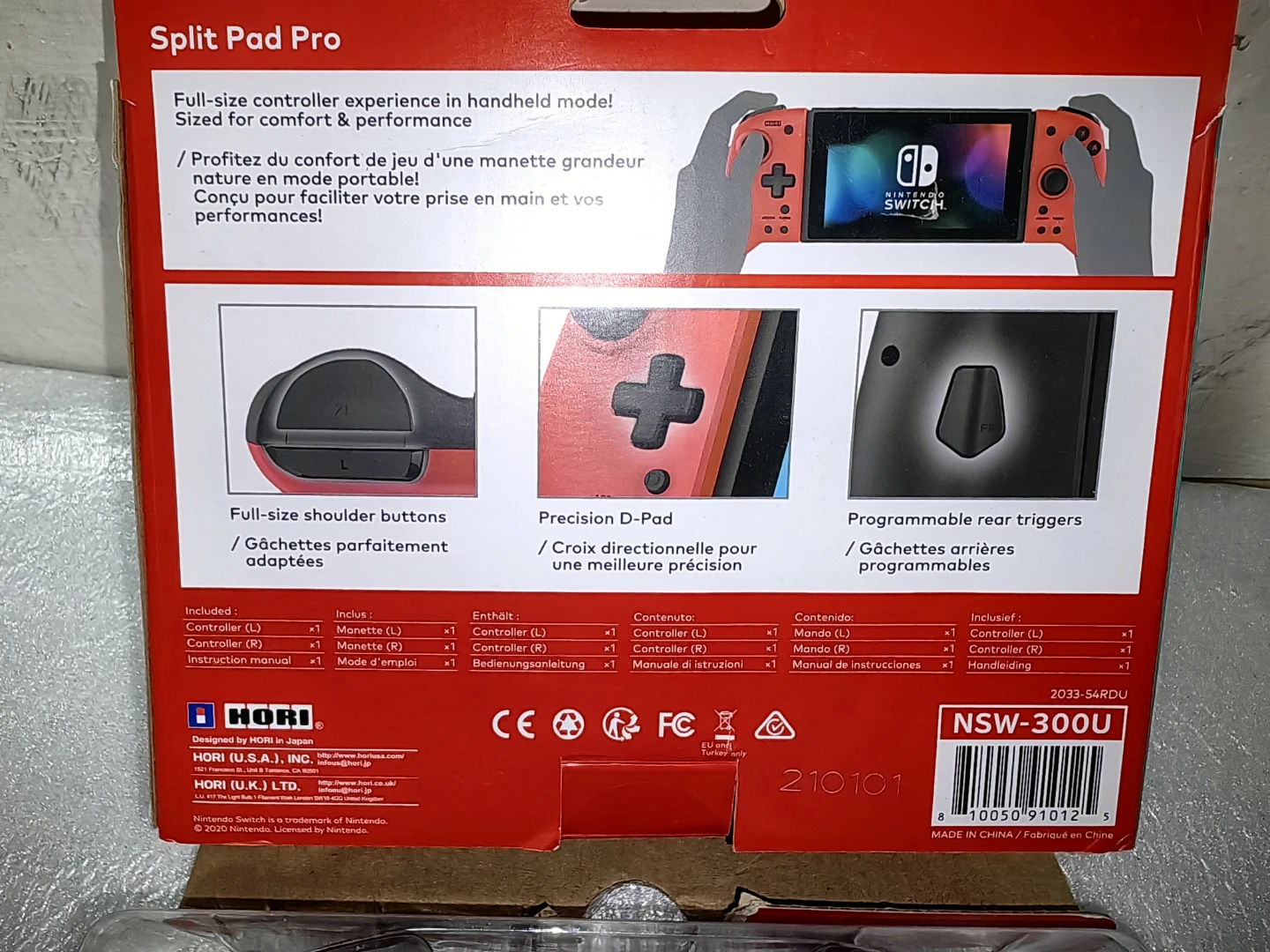 HORI Split Pad Pro for Nintendo Switch - photo 5