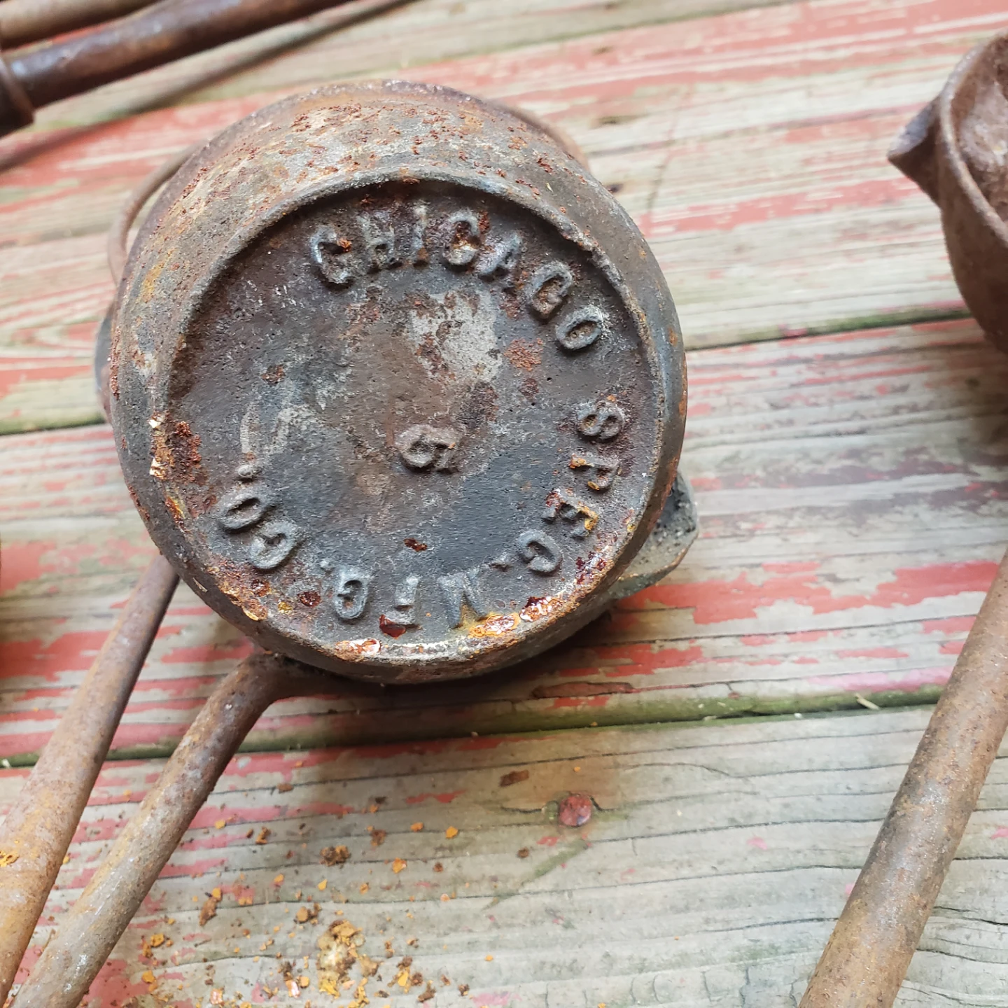 Vintage Cast Iron Ladle Set - photo 3