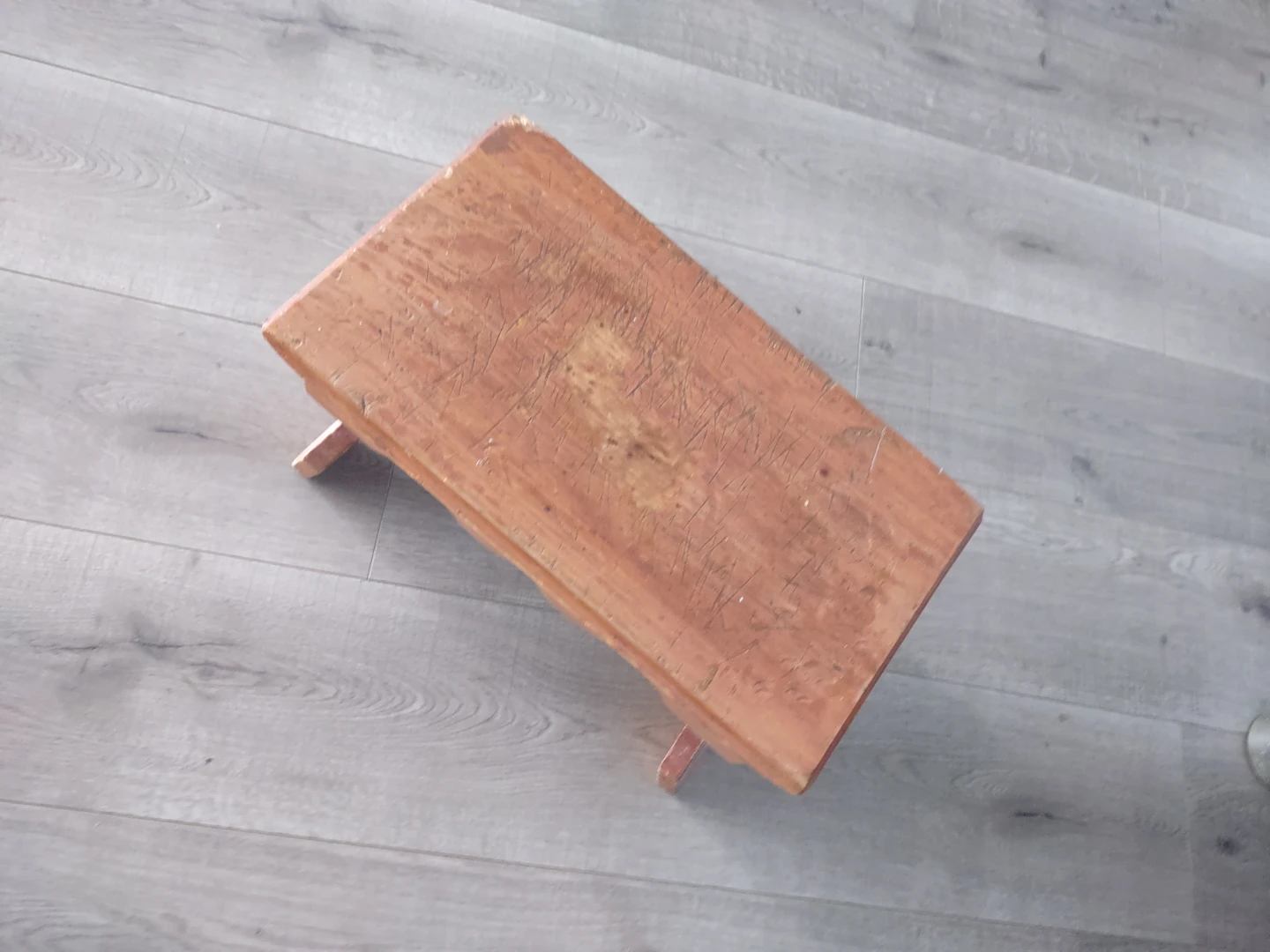 Rustic Wooden Stool
