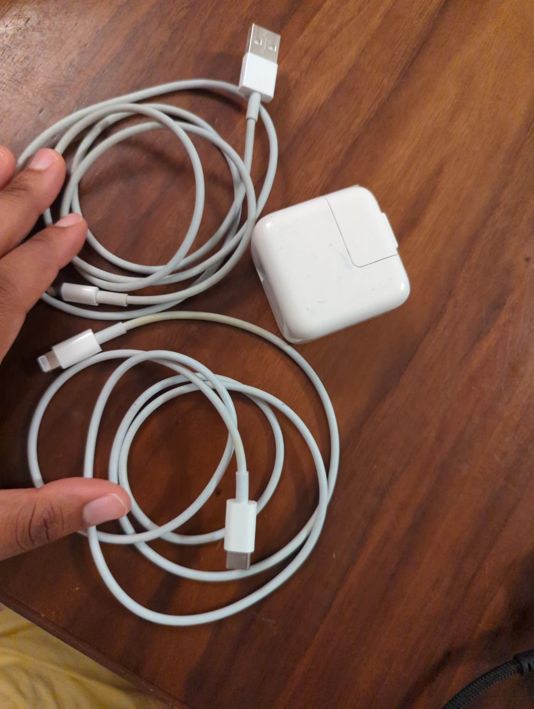 Apple USB-C to Lightning Cable and Power Adapter