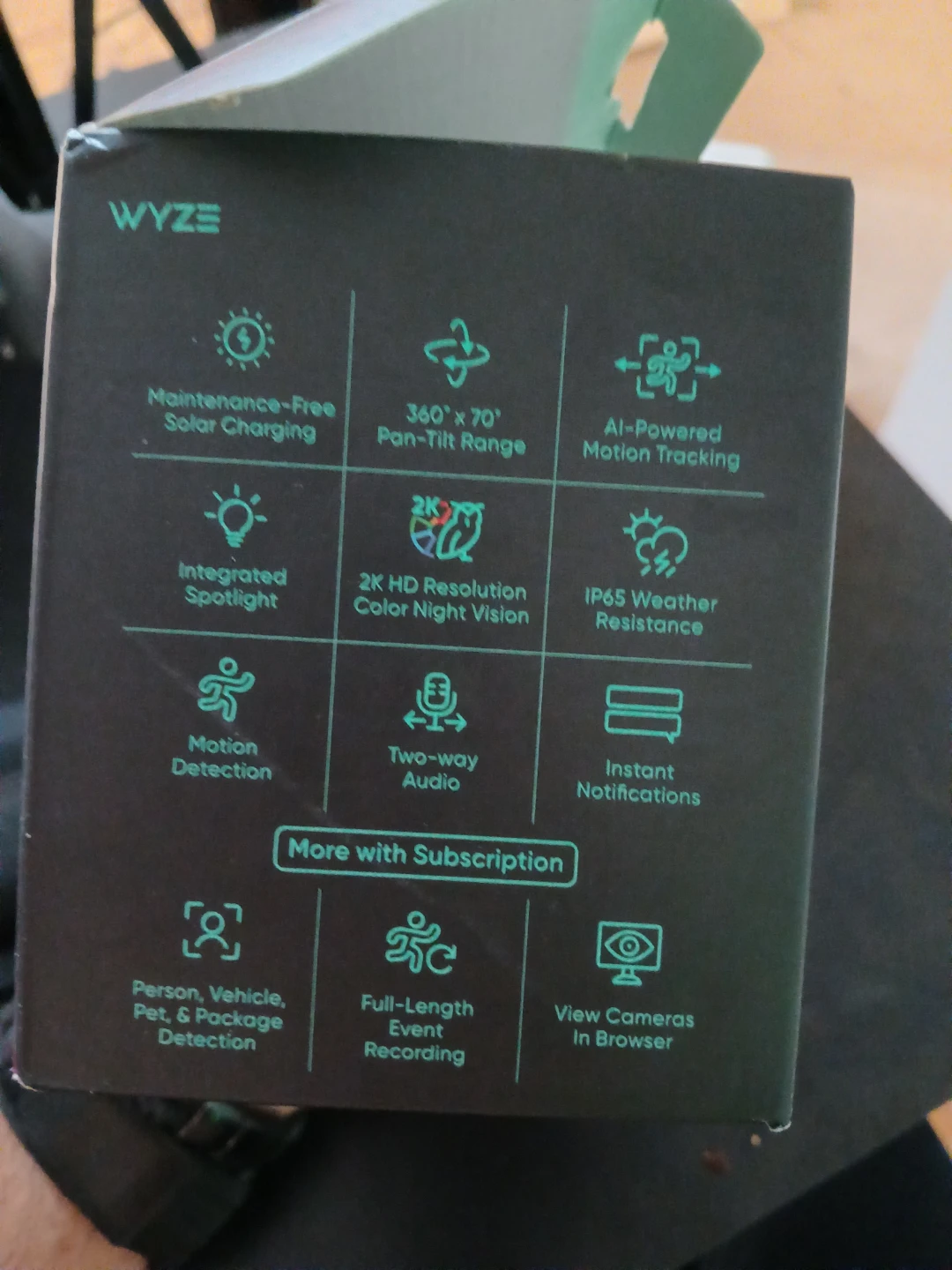 wYZE wifi 360⁰ security camera | night vision |  2-way talk - photo 5