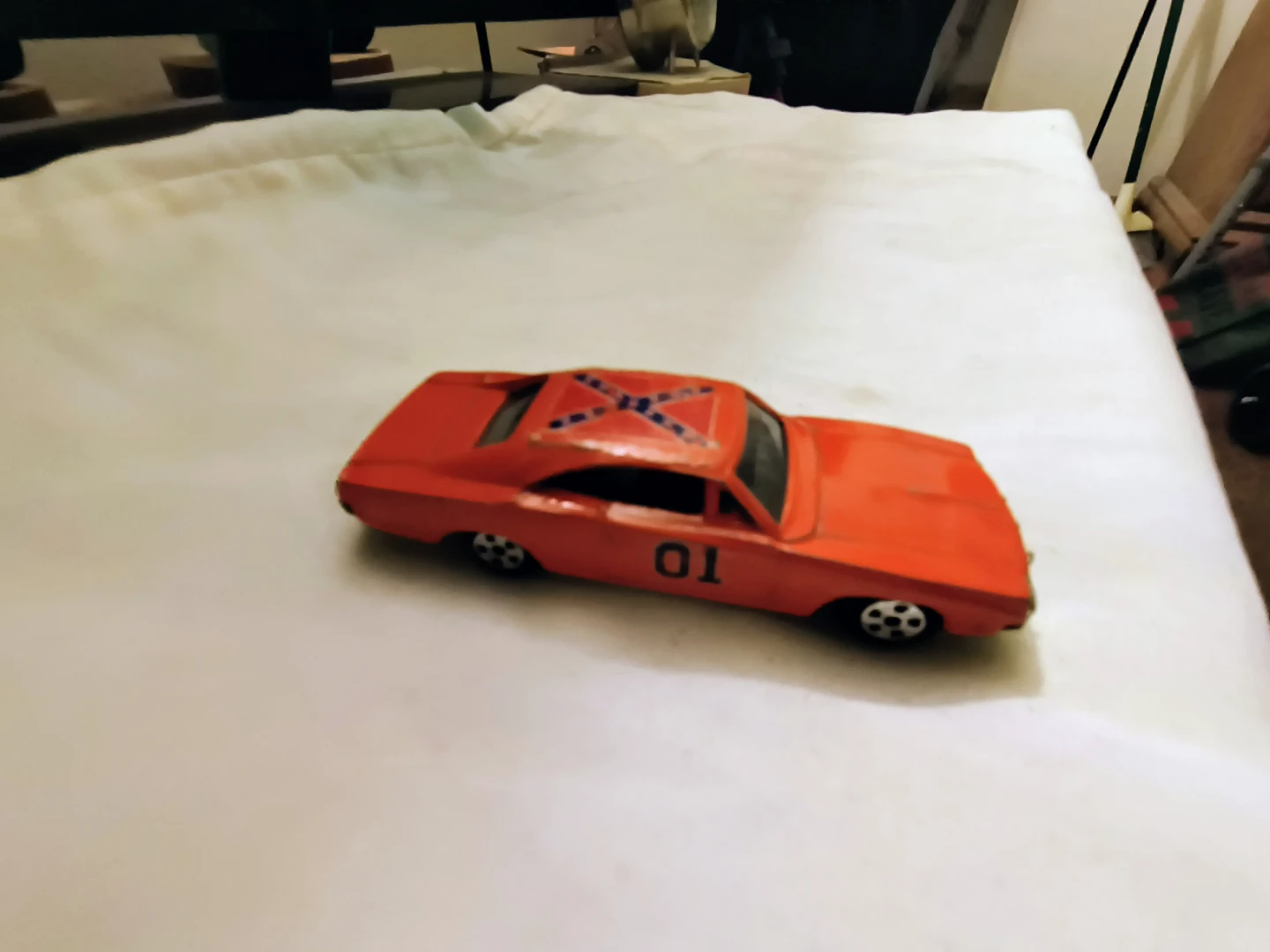 Diecast Car Dukes of Hazard 1/64 scale dated 1981
