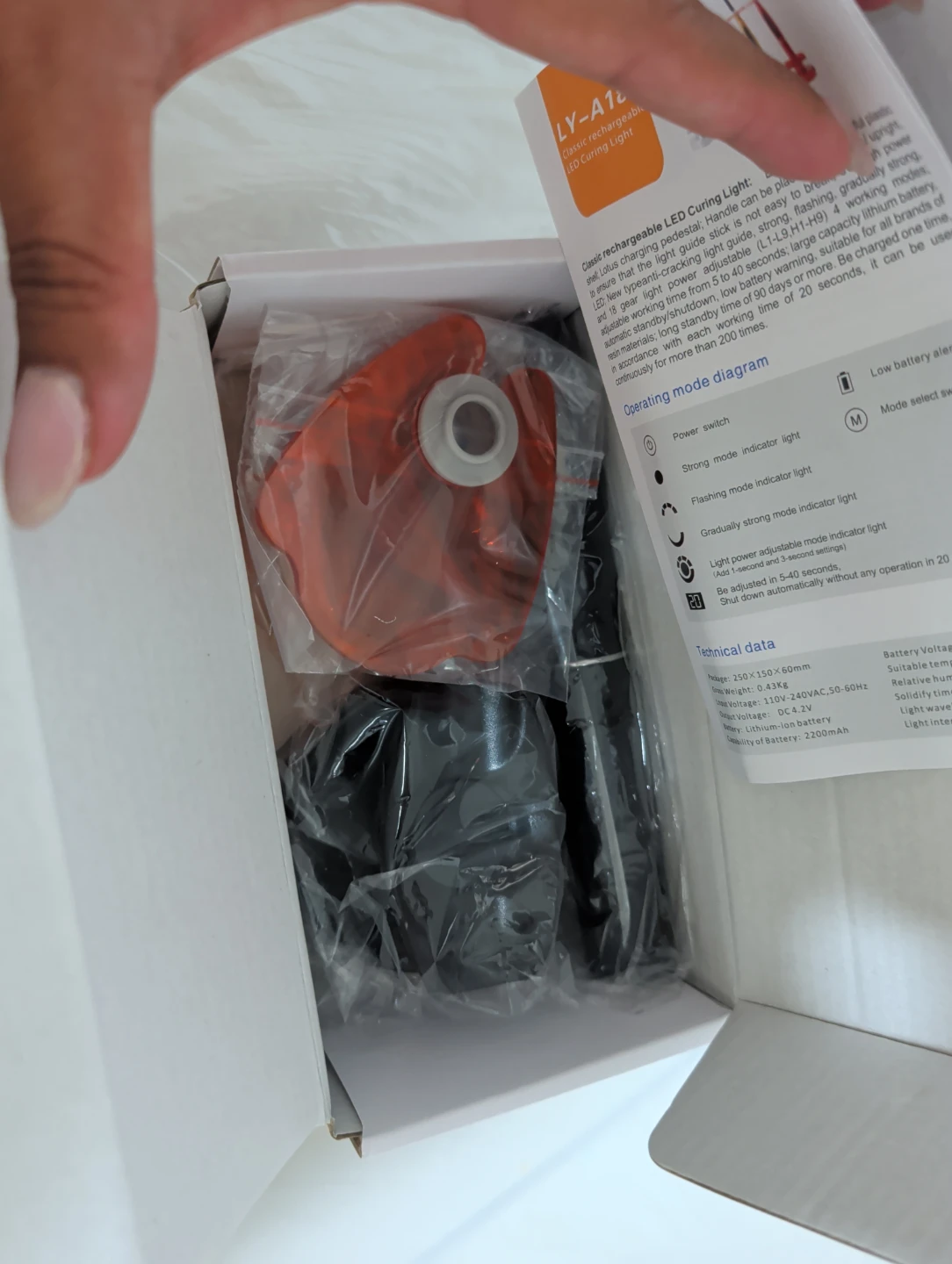 LED Rainbow Curing Light - photo 5