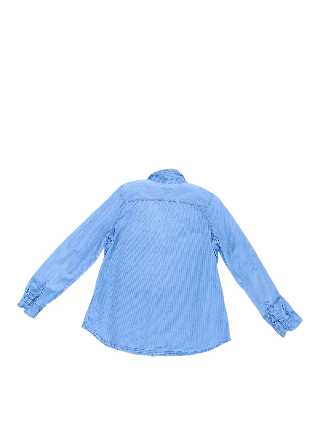 Old Navy Women's Classic Chambray Button-Down Shirt Size Large - photo 4