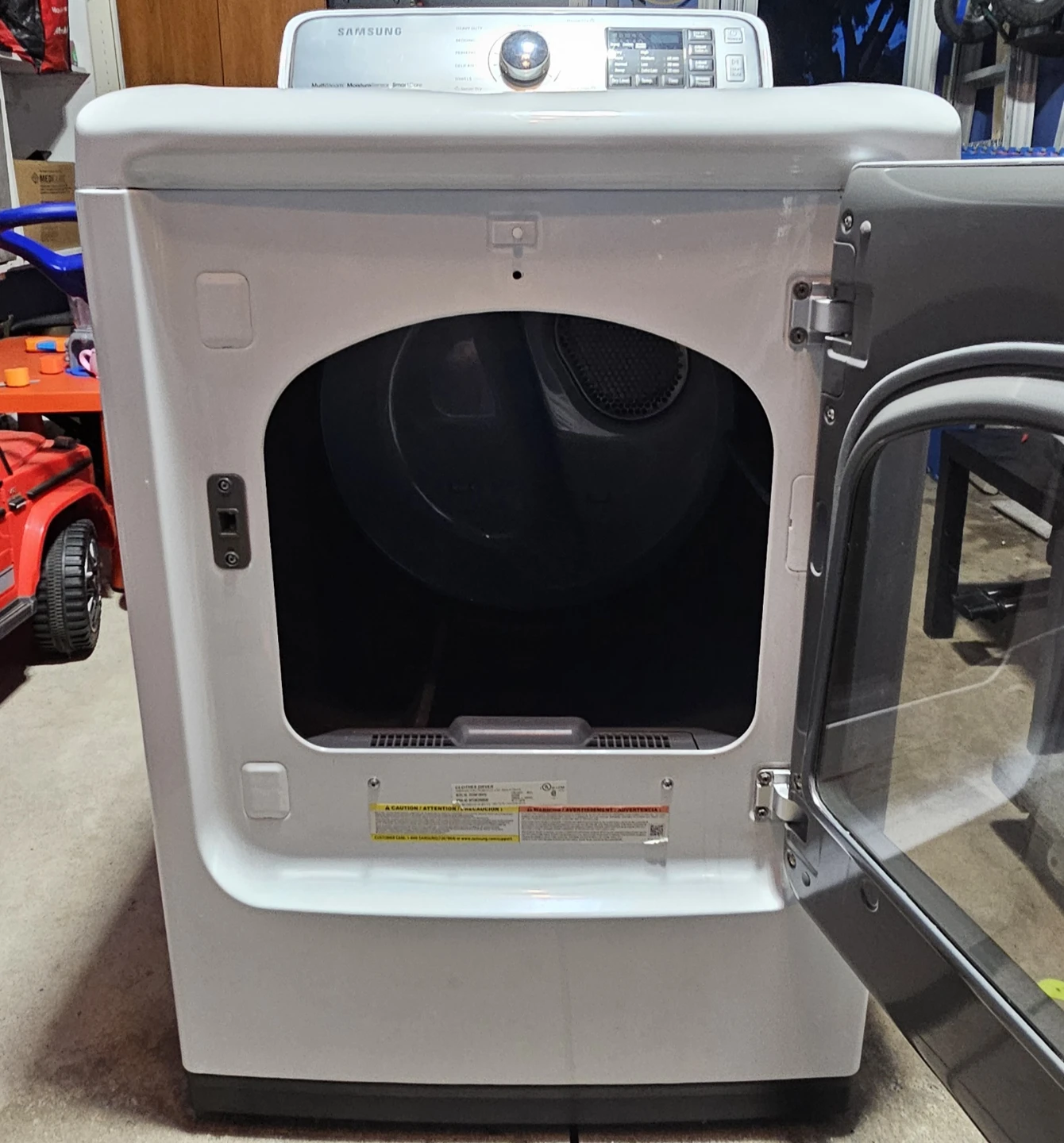 Samsung electrick dryer 7.2 cut - photo 2