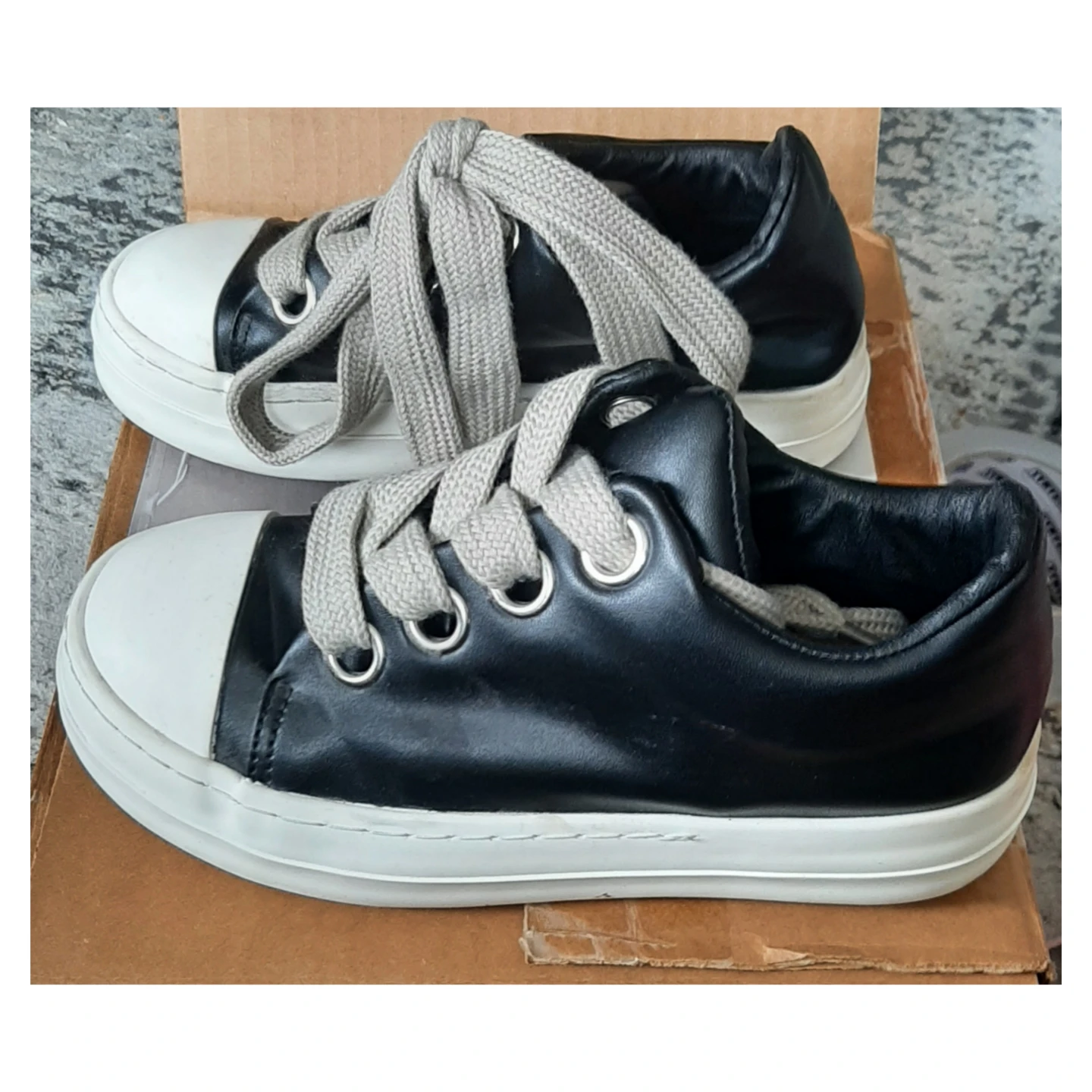 Black & White Sneakers - photo 2