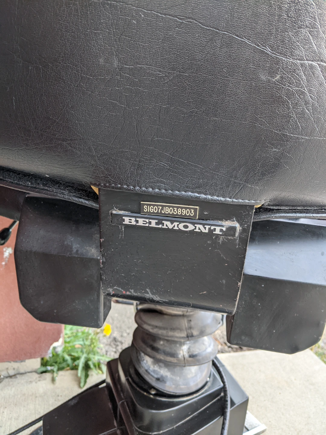 Vintage 1950's Belmont Barber Chair - photo 2