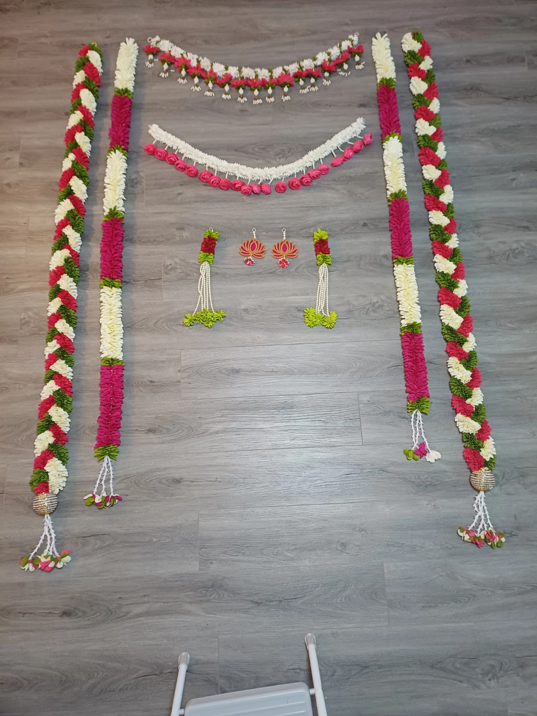 Festival/Pooja/Event Decor for Rent- Backdrop, Stand, Garlands