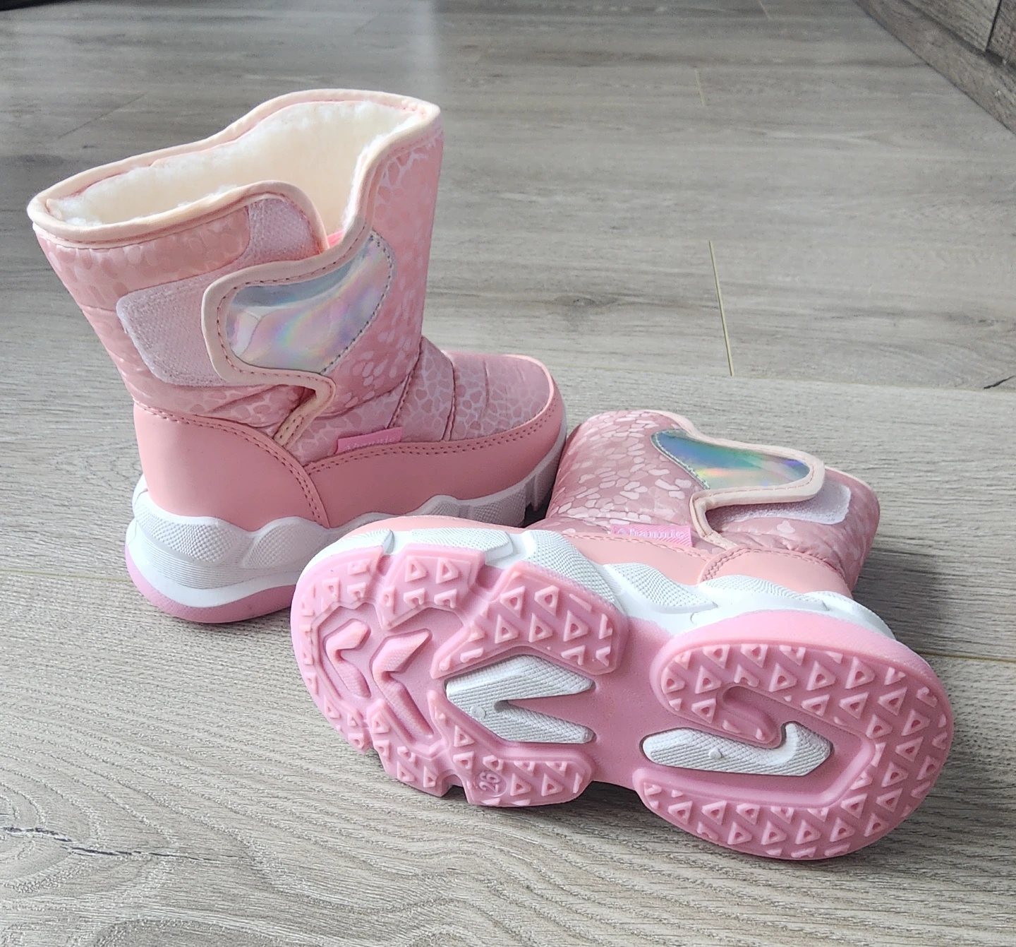 AHANNIE Pink Snow Boots - Kids - photo 3
