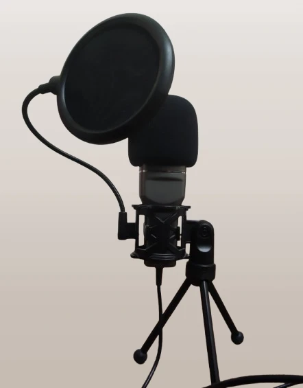 VIMVIP USB Condenser Microphone with Pop Filter & Tripod Stand - photo 2