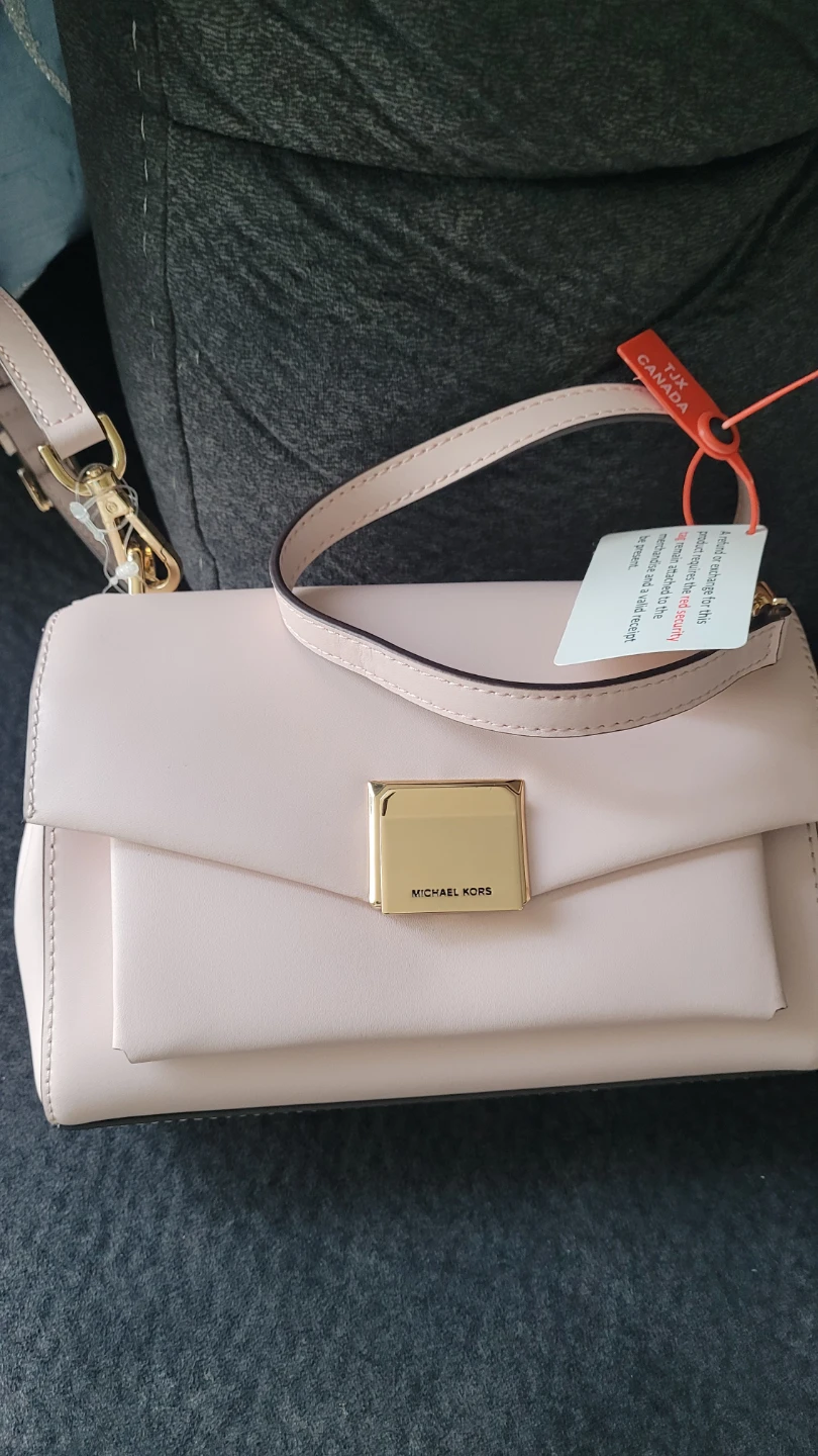 Michael Kors Pink Leather Shoulder Bag