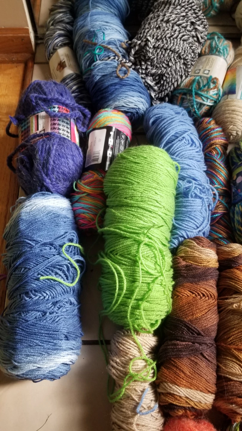 Assorted Yarn Bundle - Various Colors and Brands - photo 2
