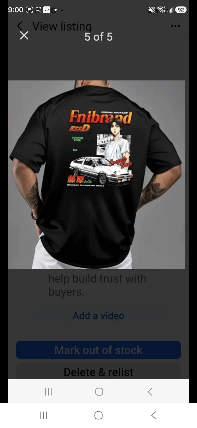 Initial D T-Shirt - photo 2