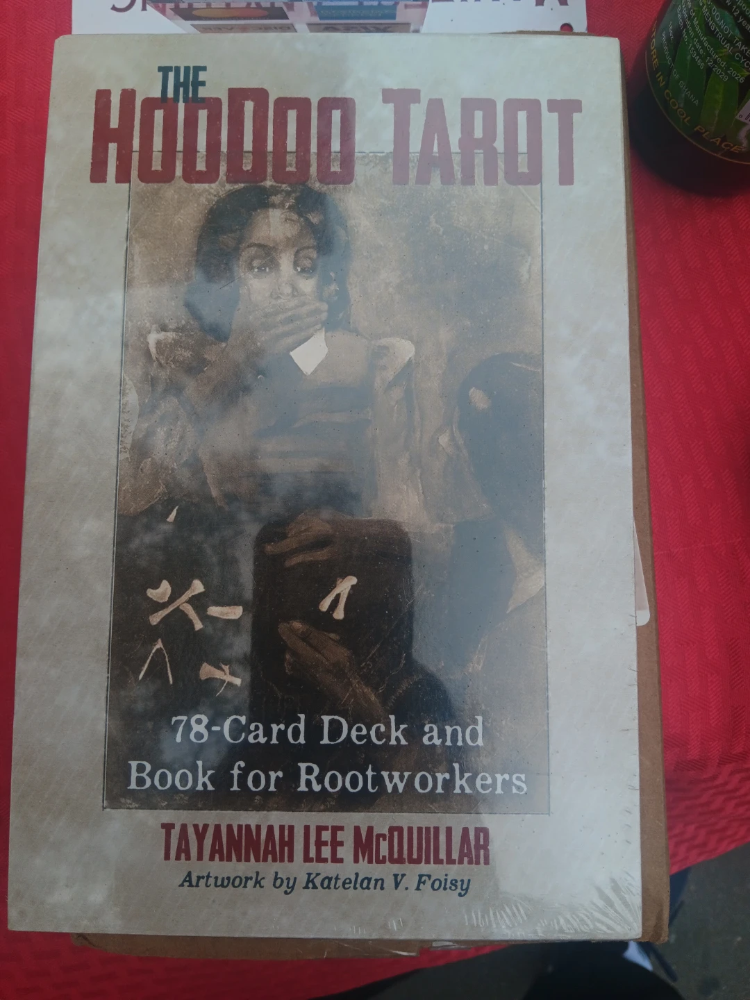 The Hoodoo Tarot 78-Card Deck and Book