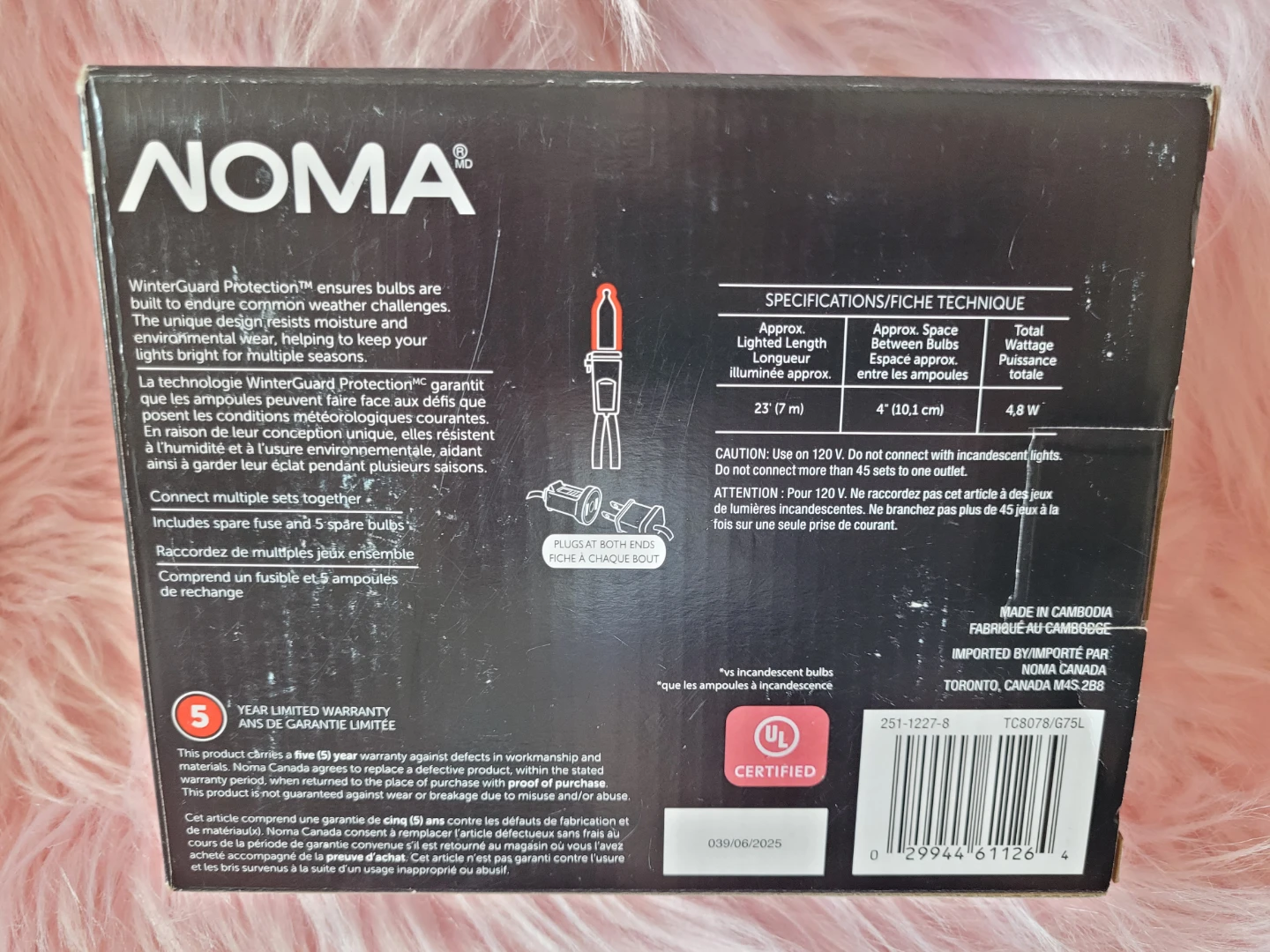 NOMA String Xmas/Party Lights - Multi-Coloured LED Mini - photo 2