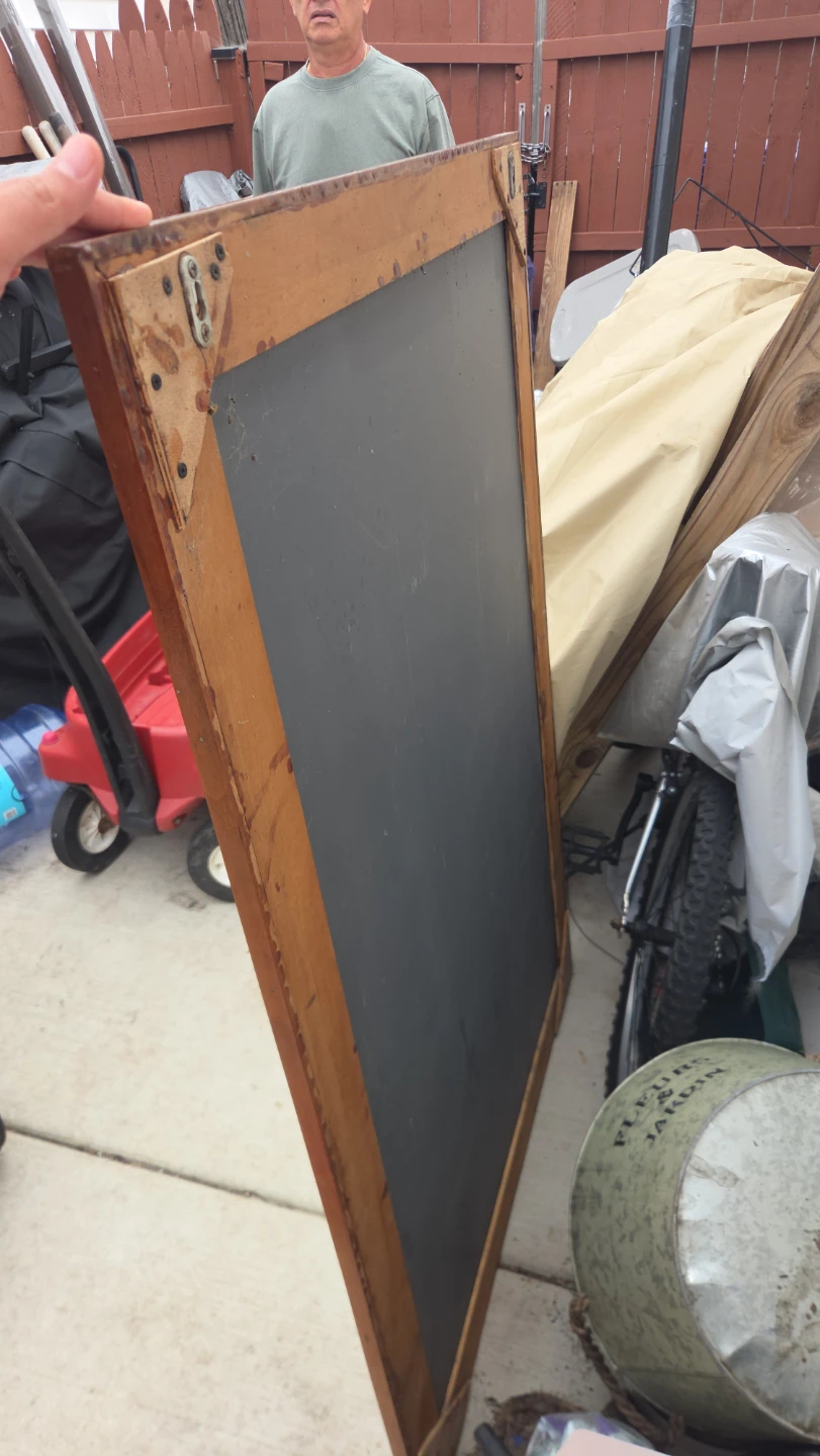 Wooden Framed Mirror - photo 5