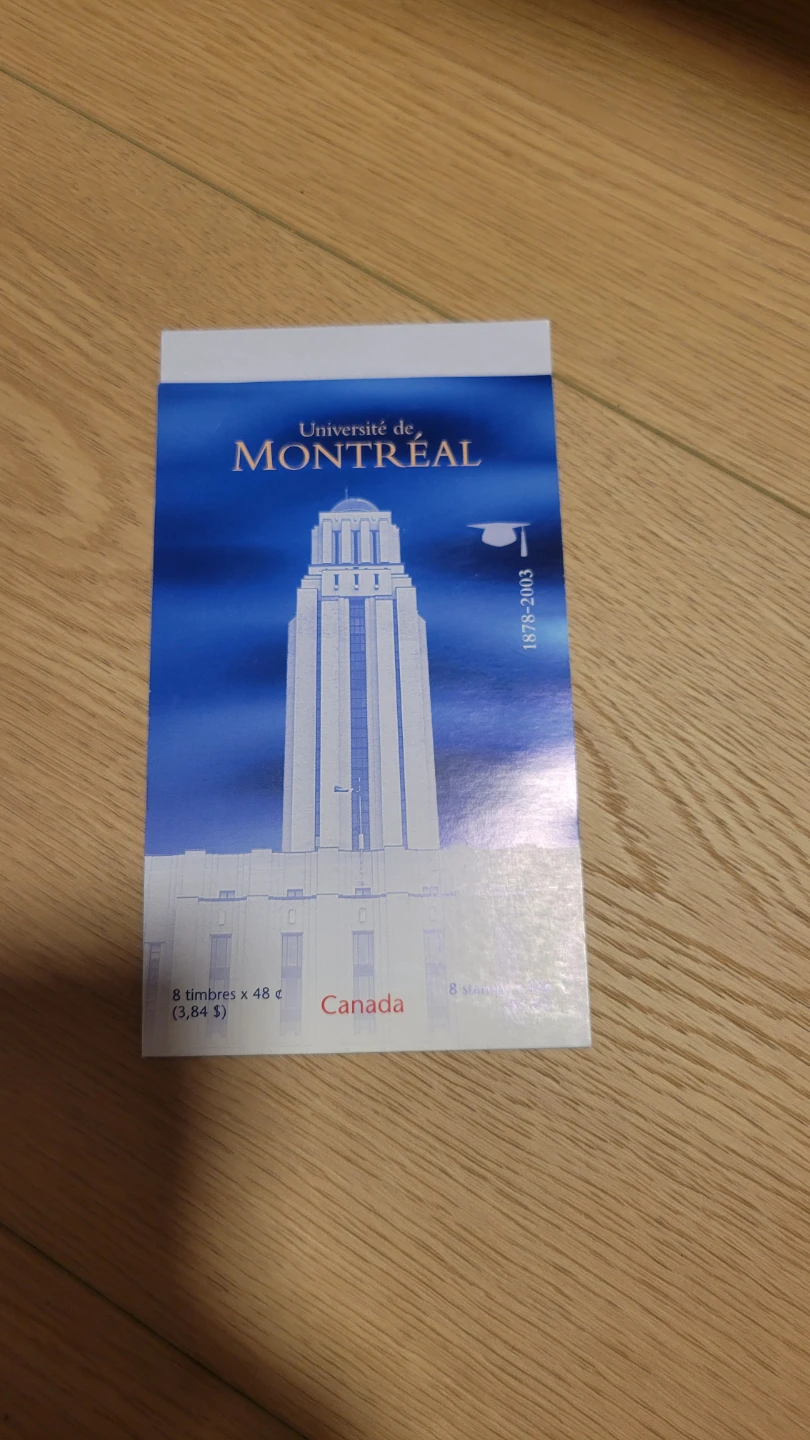 University of Montreal Stamps - photo 2