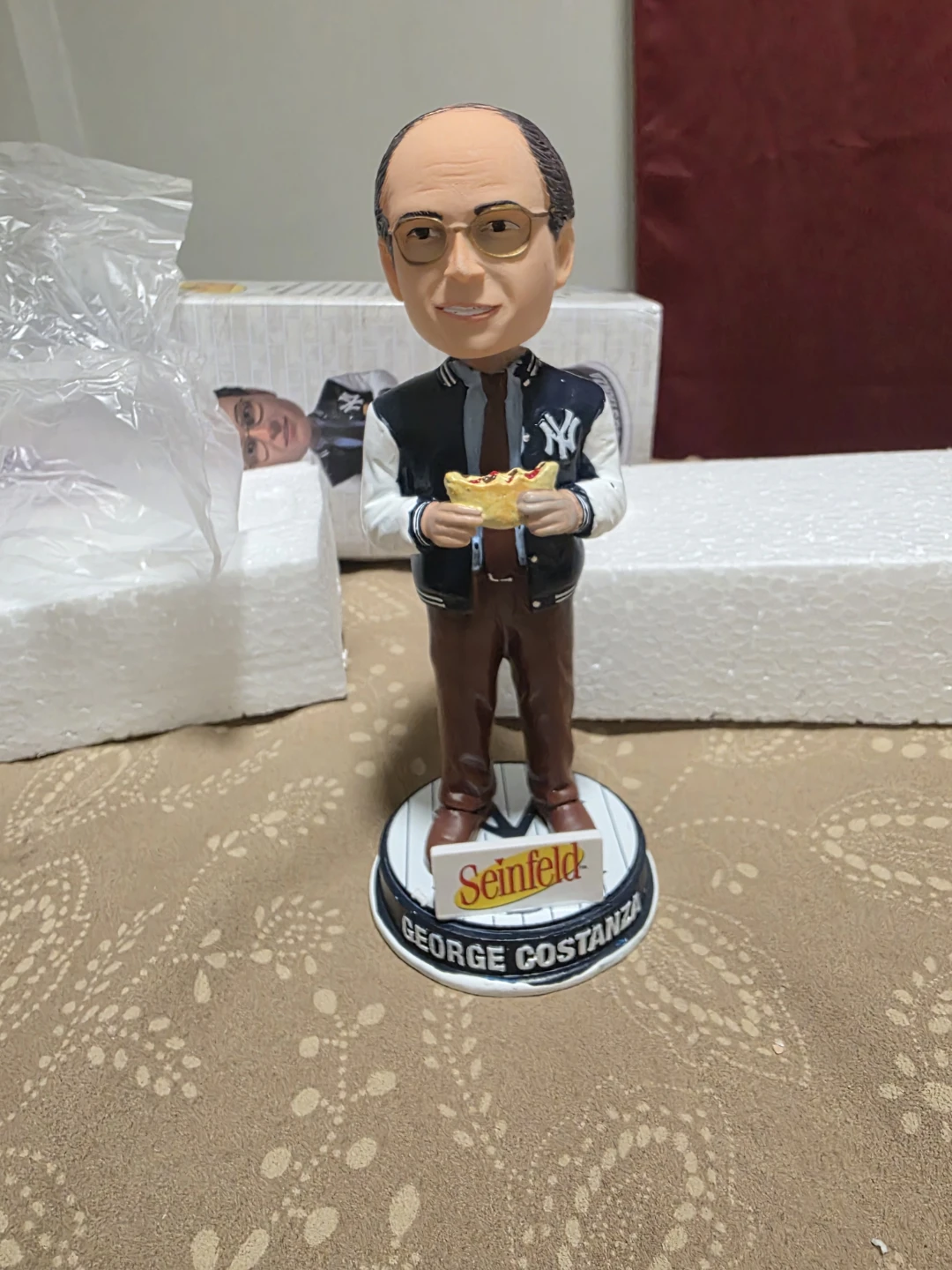 Seinfeld George Costanza Calzone Bobblehead - photo 2