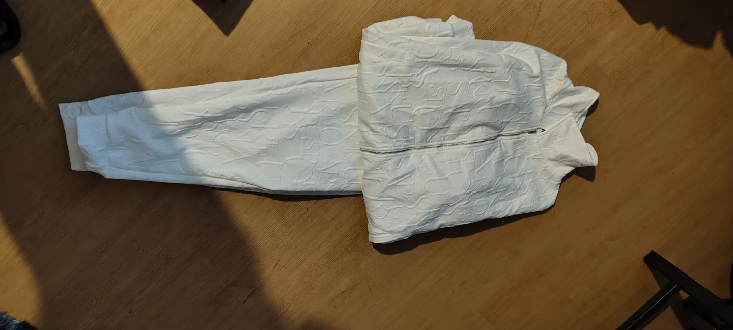 White 4XL Designer Tracksuit - photo 5