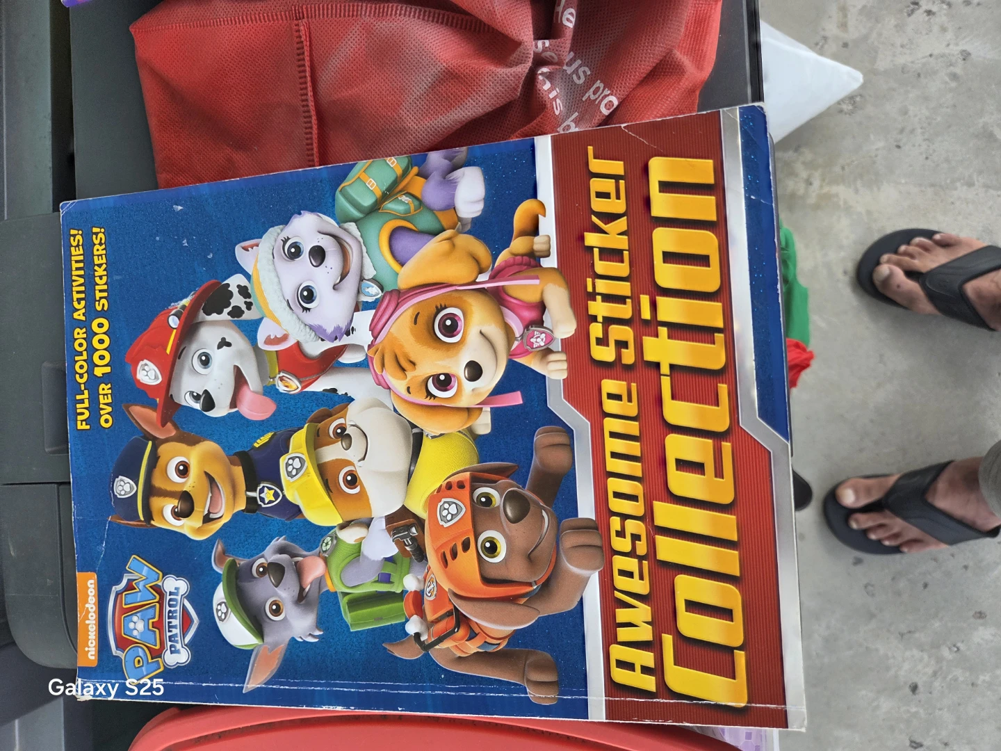 Paw Patrol Awesome Sticker Collection Book