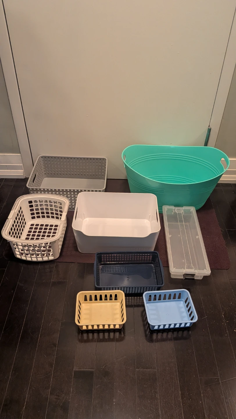 IKEA UPPDATERA and FNISS Bins Bindle