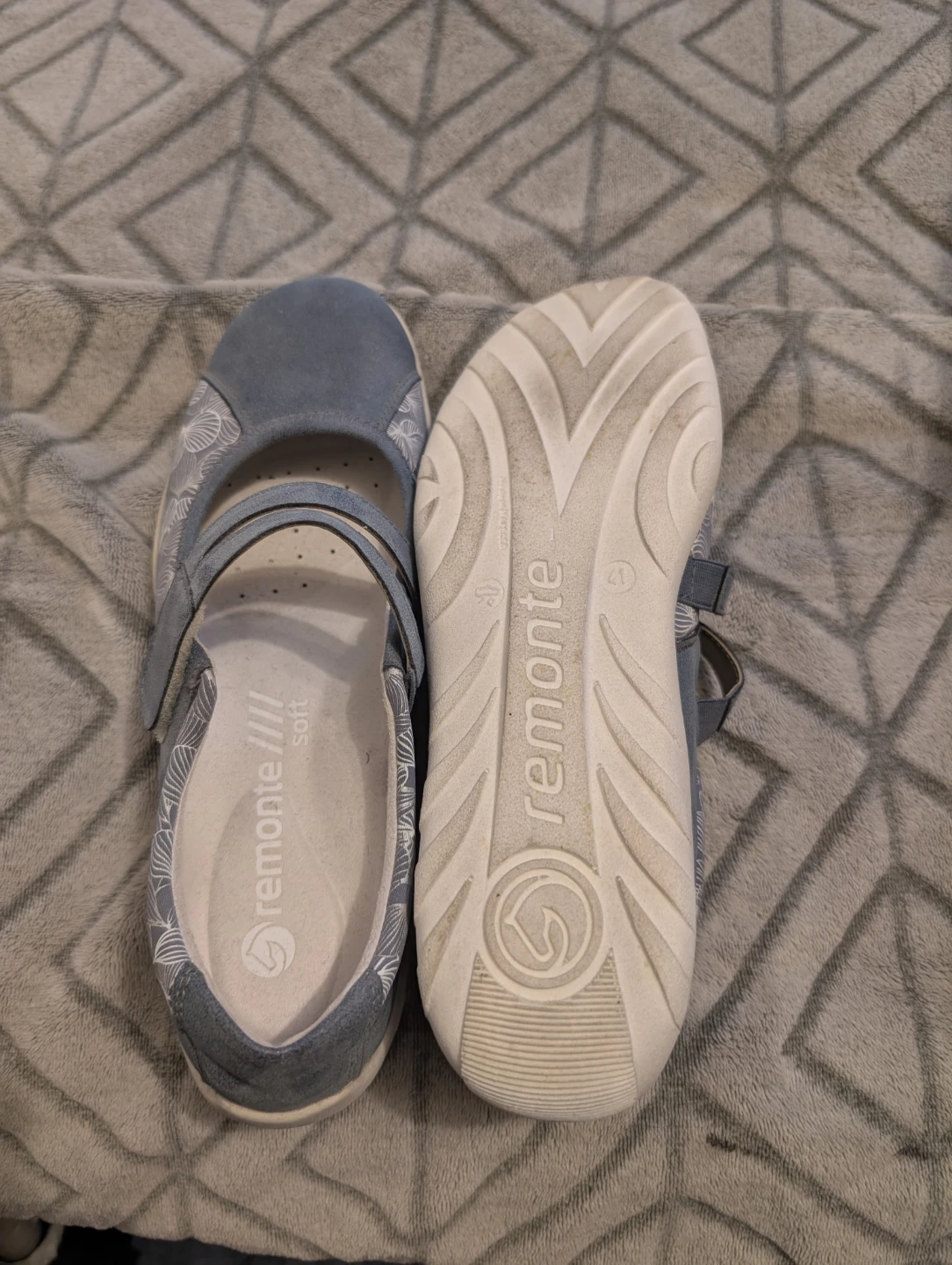 Remonte Women's Blue Combination Shoes - photo 4