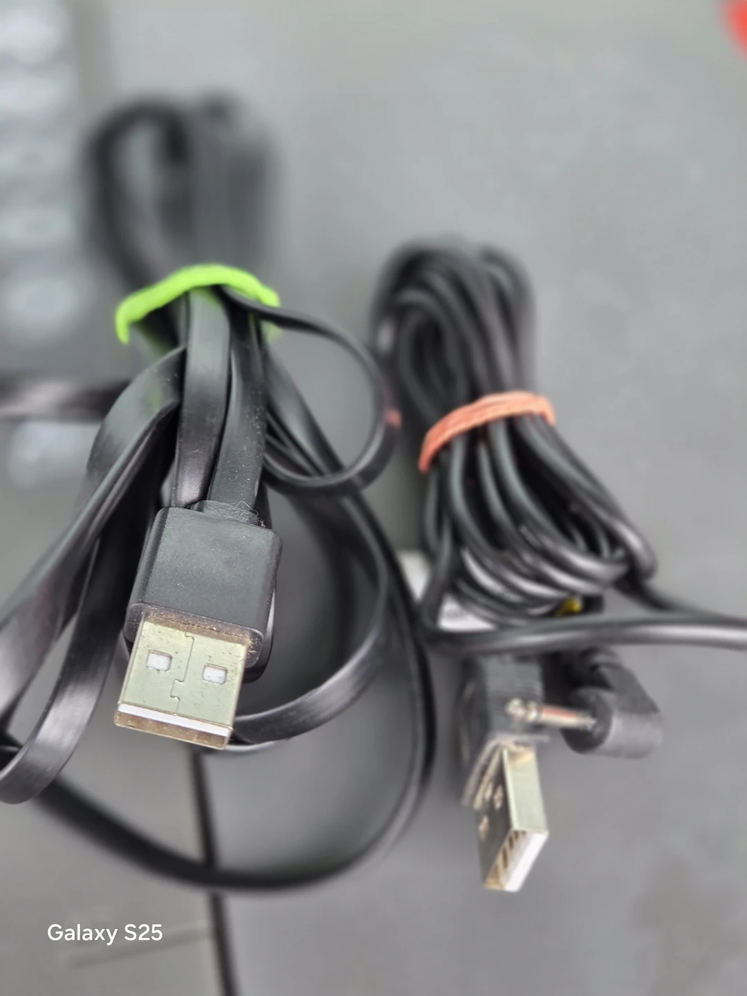 2 Black USB Charging Cables - photo 2