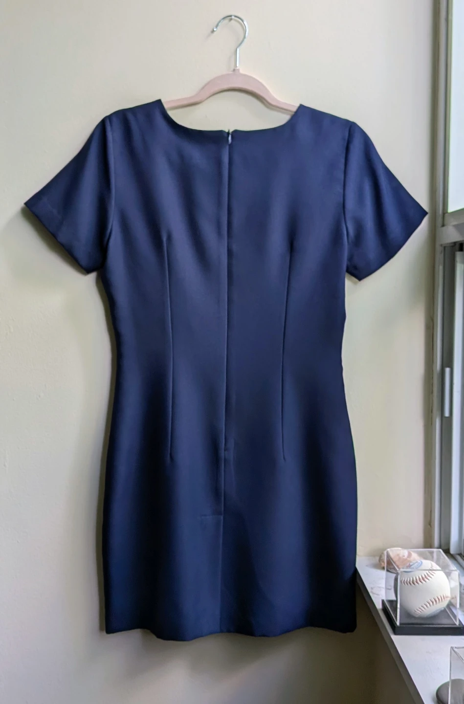 Navy Blue Dress Suit with Blazer - photo 3
