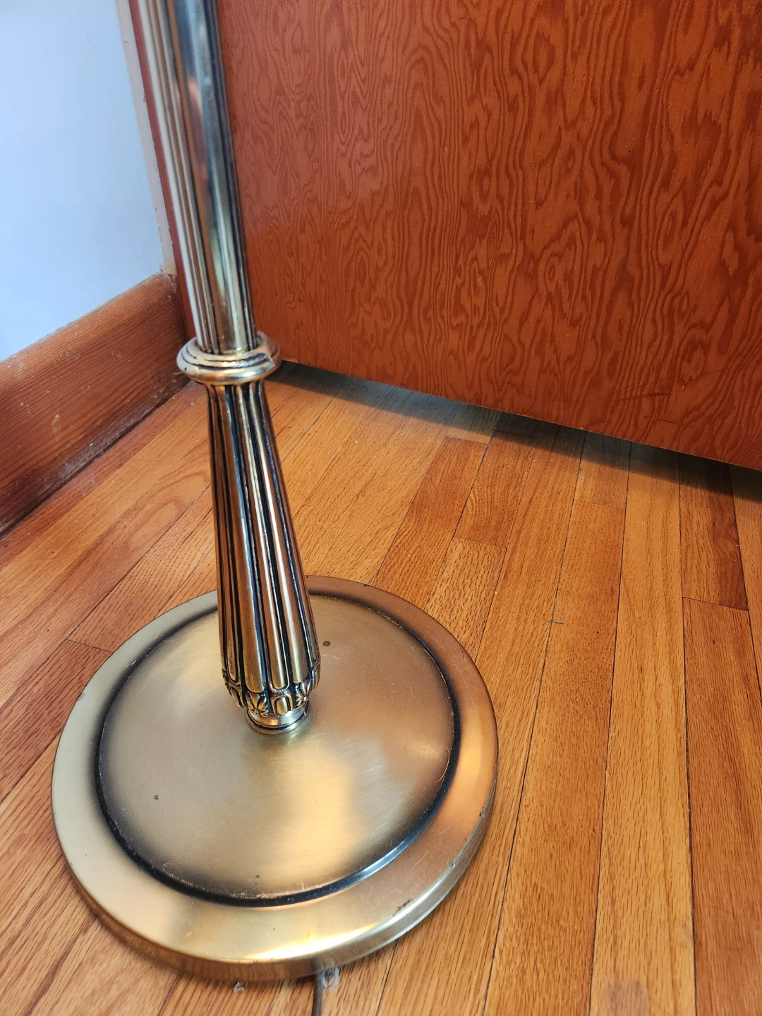 Vintage Brass Floor Lamp - photo 5