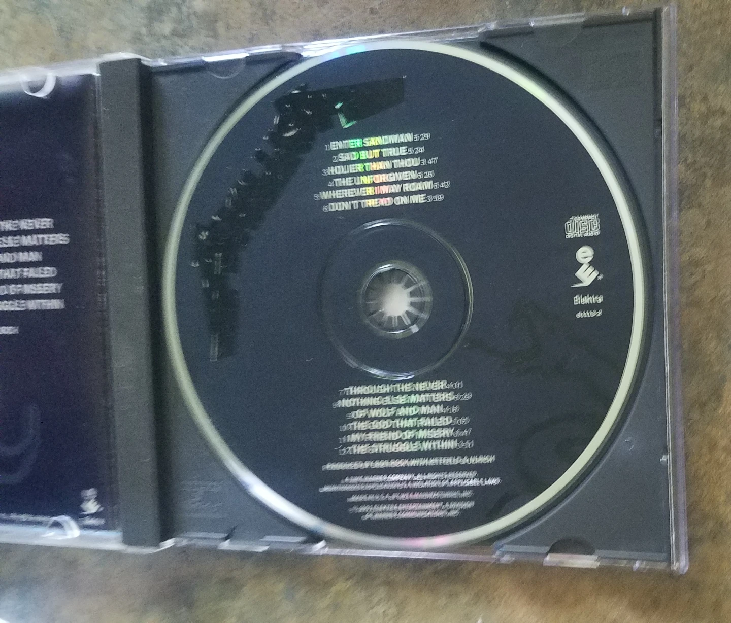 Metallica by Metallica Excellent Condition CD - photo 2