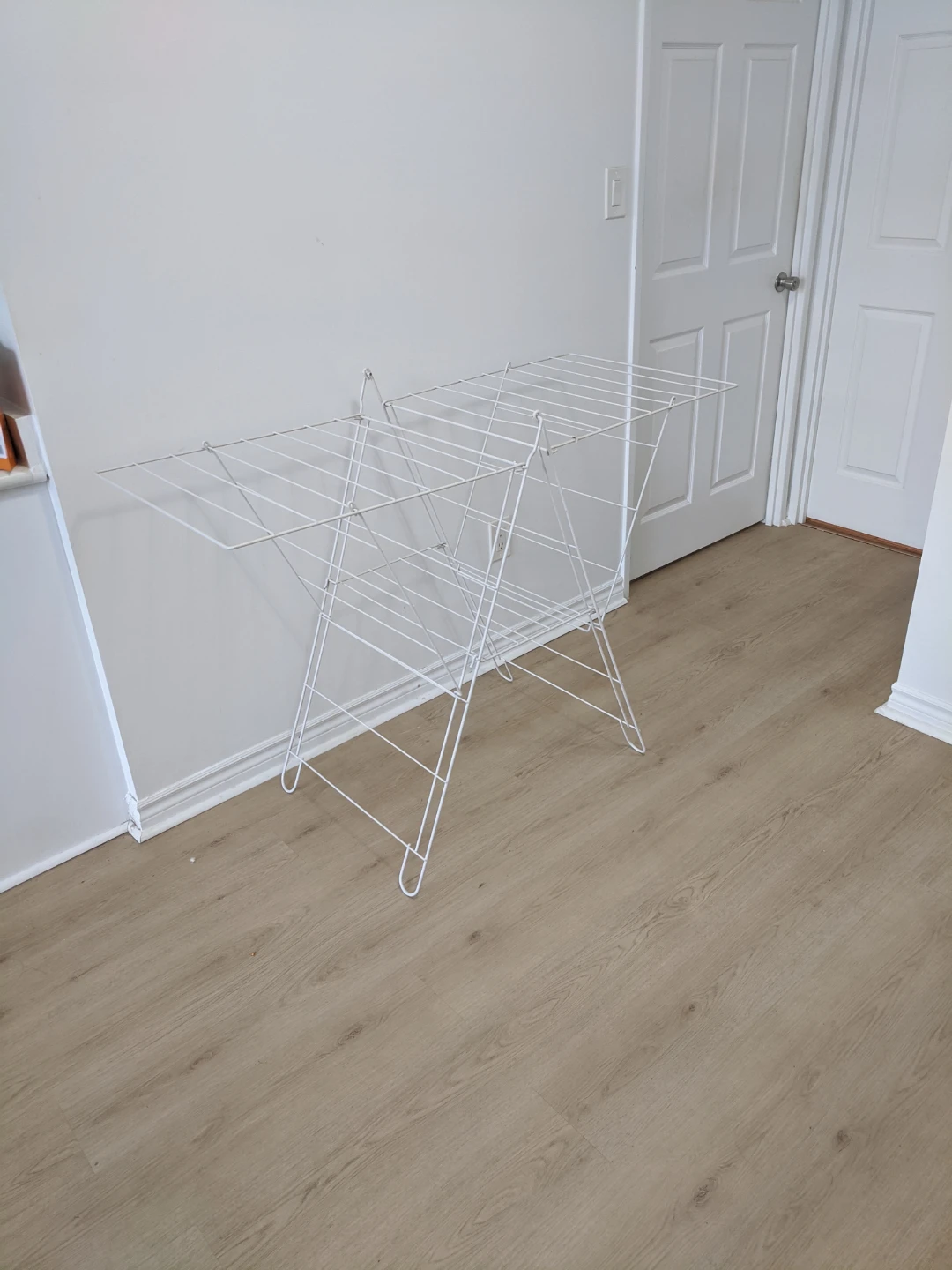White Folding Drying Rack - photo 3