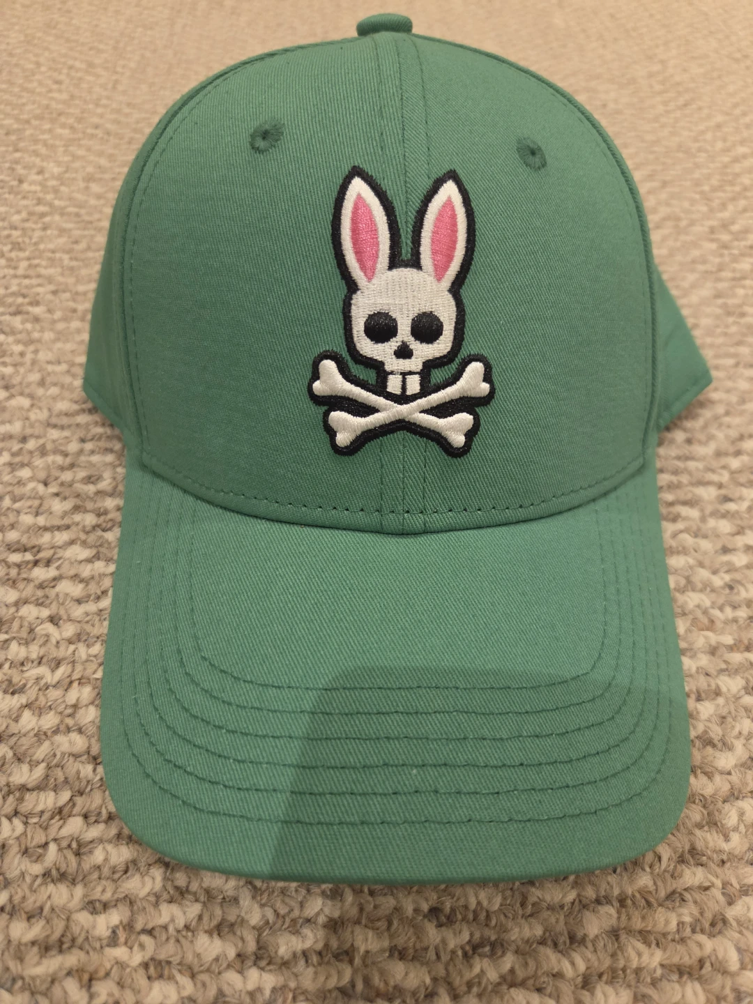 Psycho Bunny Green Baseball Cap - photo 2