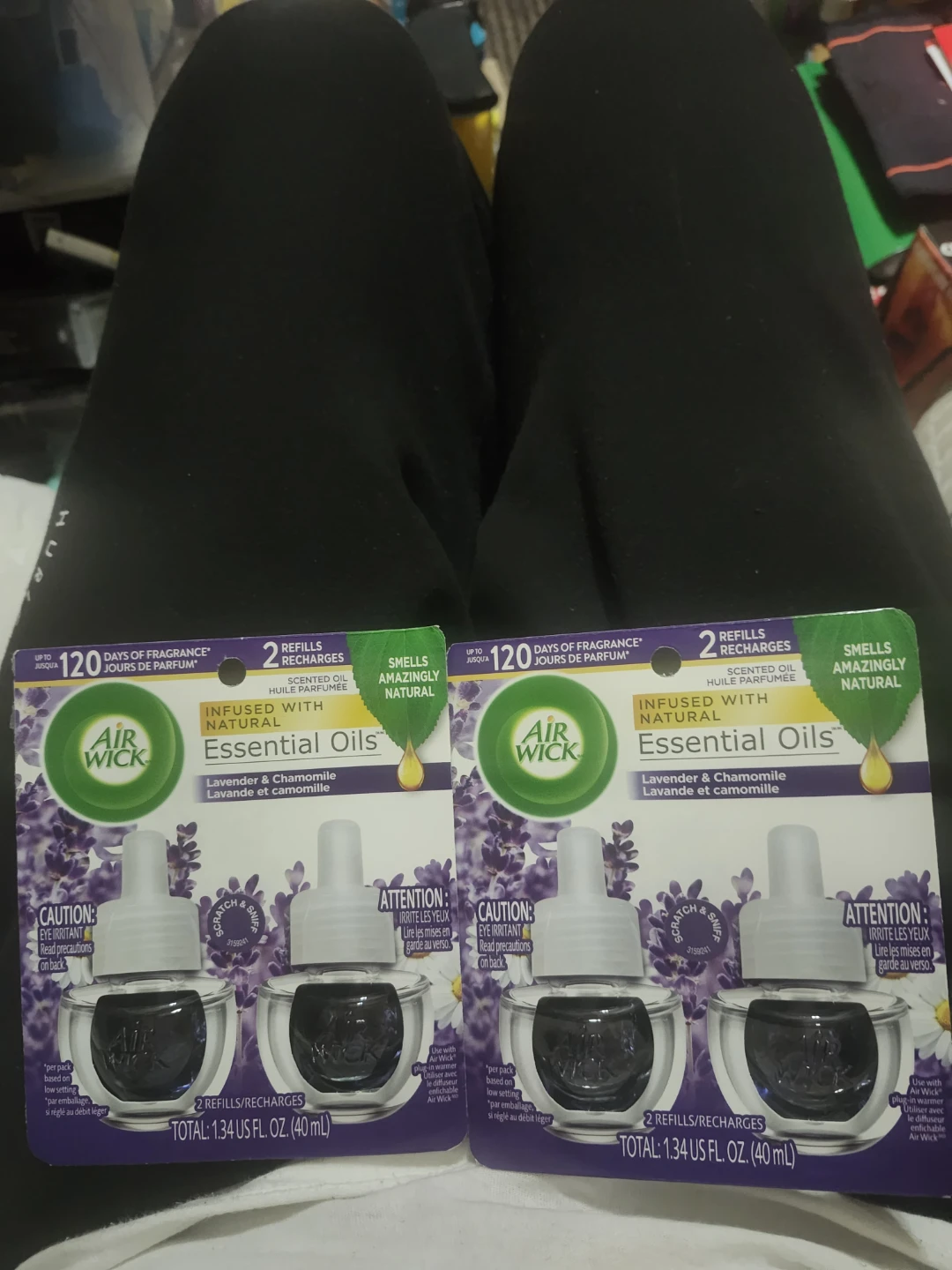Air Wick Essential Oils Lavender & Chamomile Refills (2-pack)