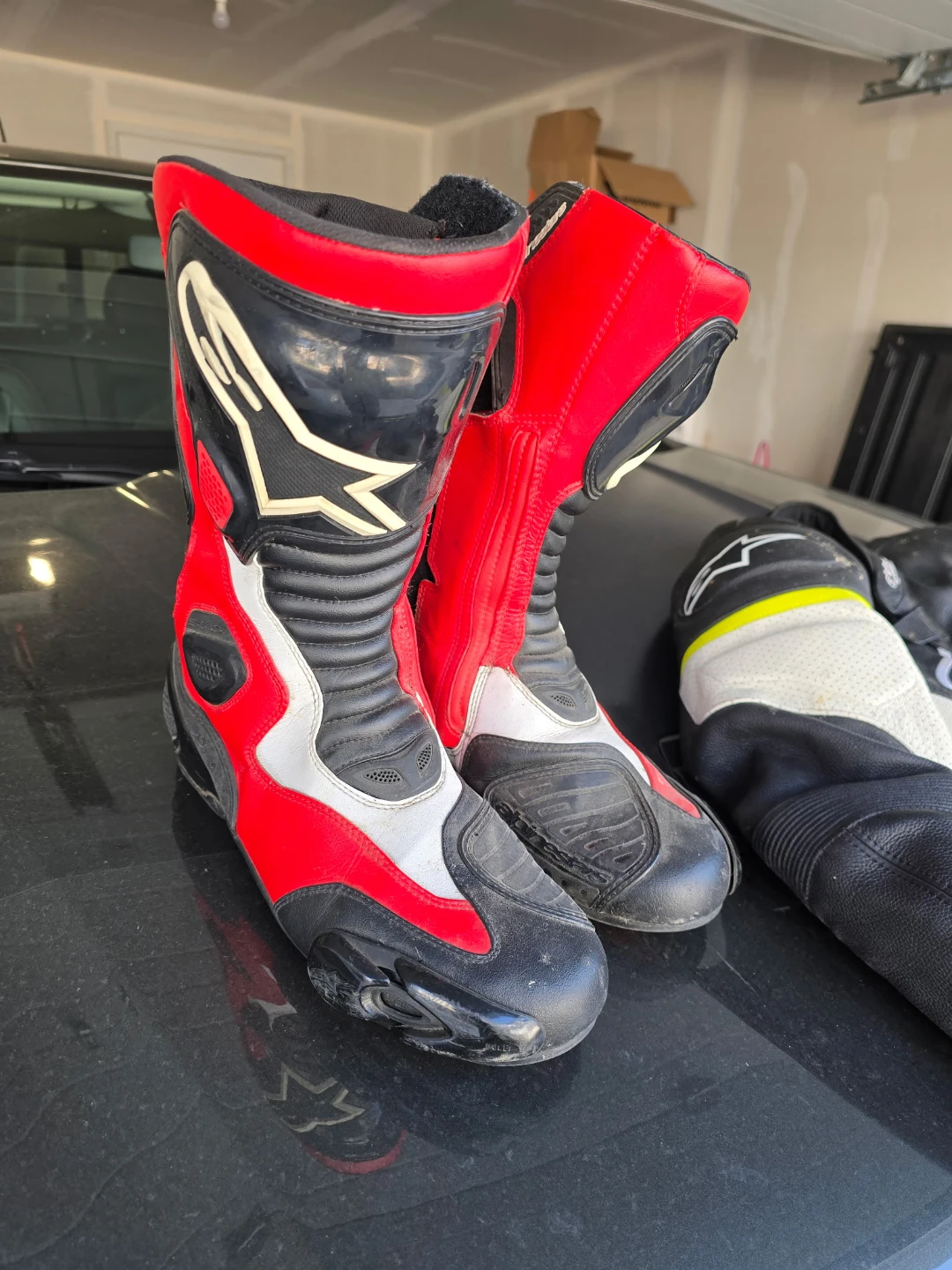 Alpinestars Motorcycle Jacket and Boots
