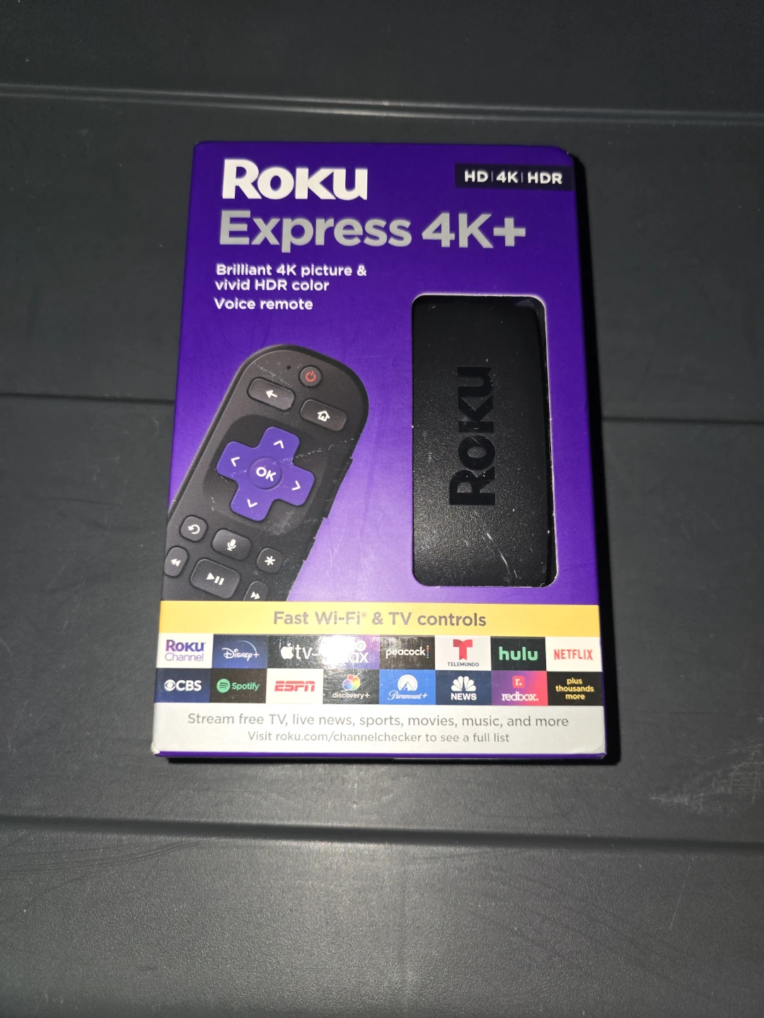 Roku Express 4K+ Streaming Device