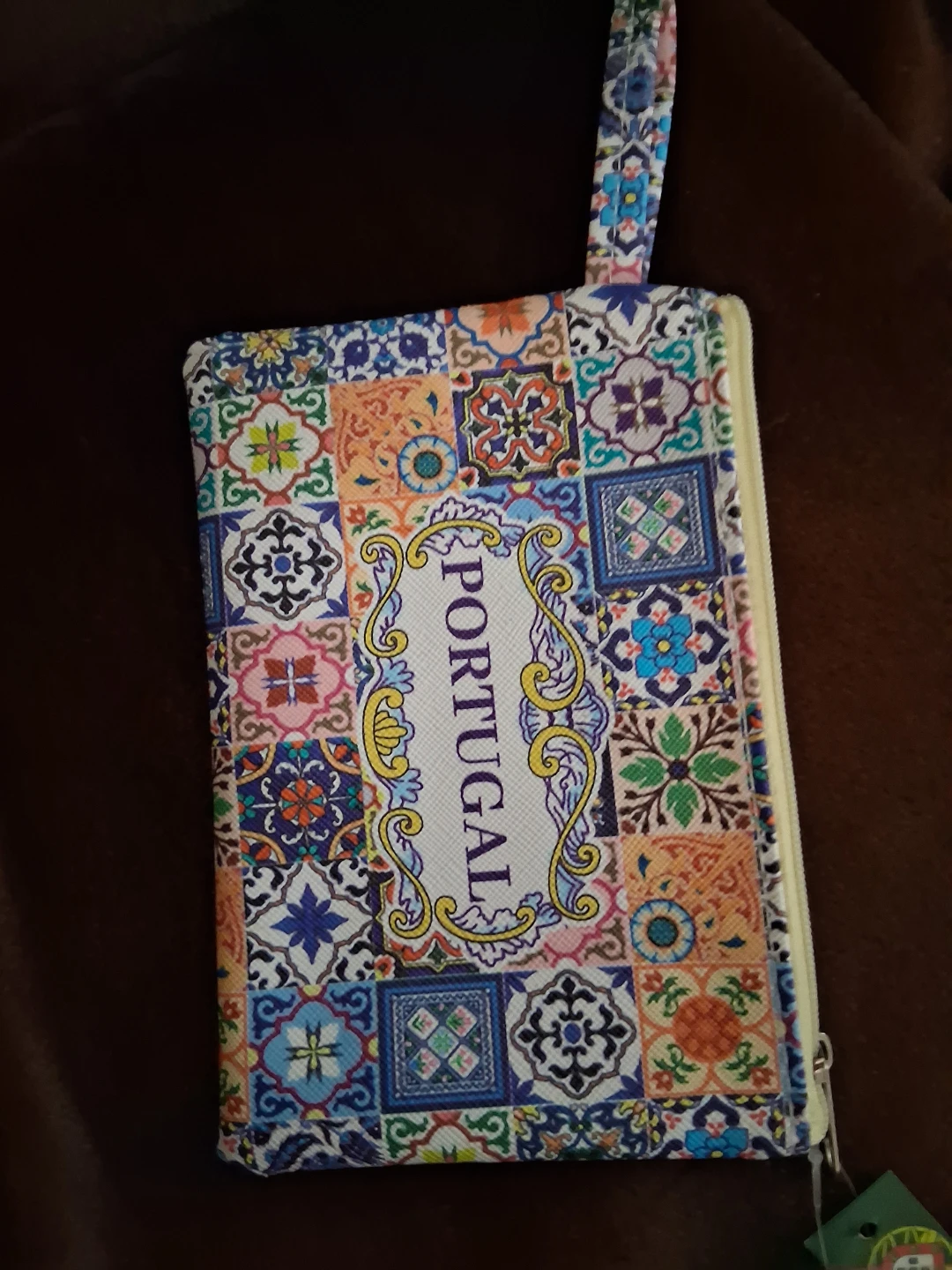 Portugal Themed Zipper Pouch with Wrist Strap - photo 2