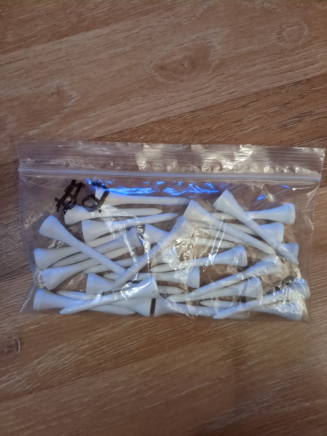 Wood Golf Tees 2 Bags For $3! 26 Tees Per Bag! - photo 3