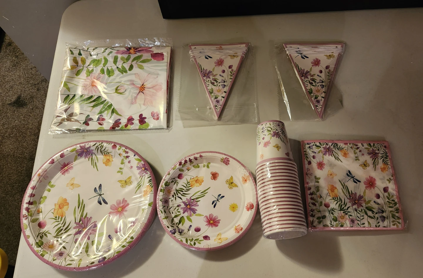 Floral Butterfly Party Pack