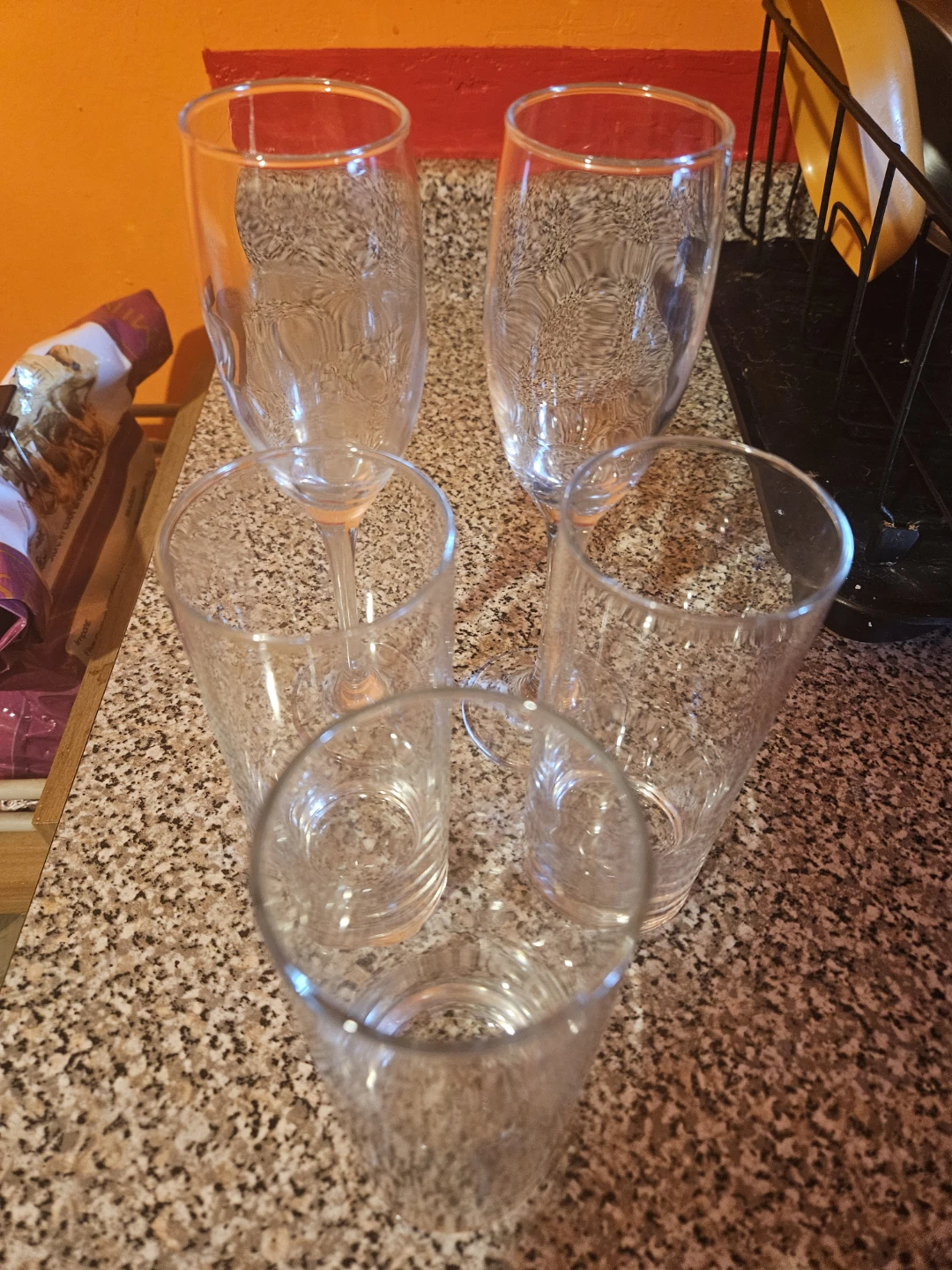 Set of 5 Glass Drinkware - photo 3