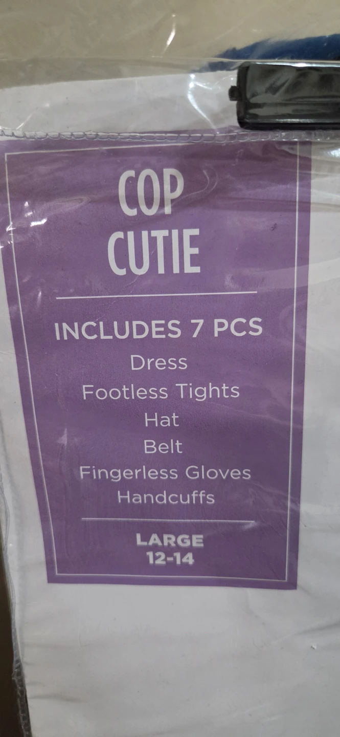 Cop Cutie Costume Set - Large (12-14) - photo 2