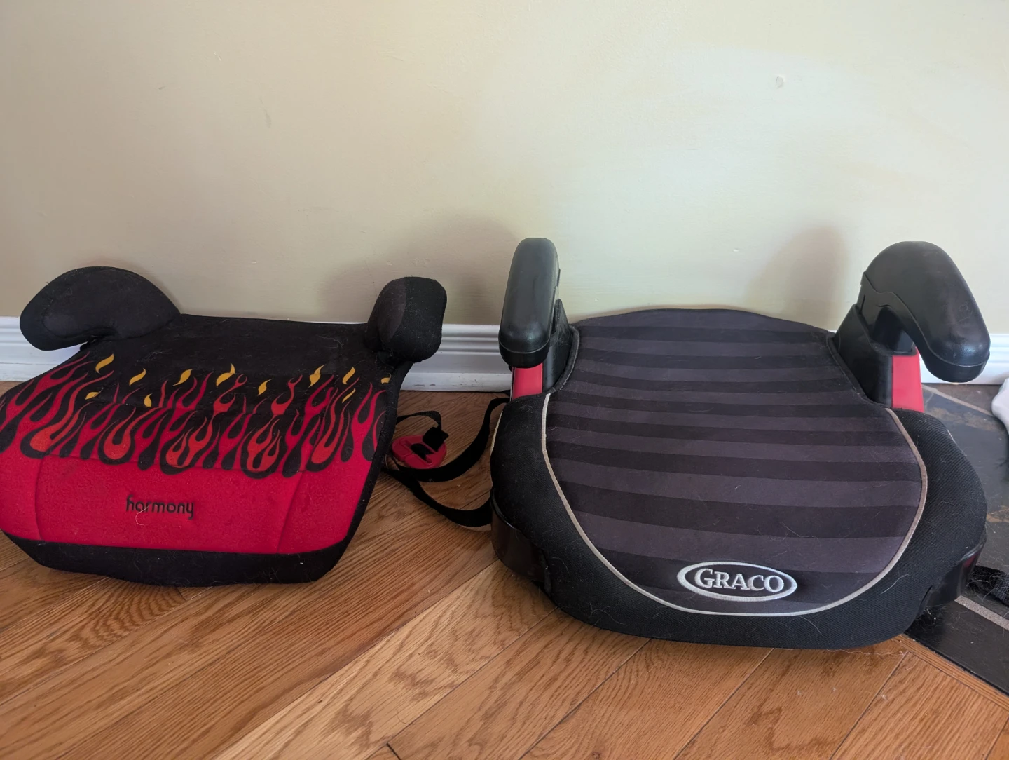 Harmony and Graco Booster Seats
