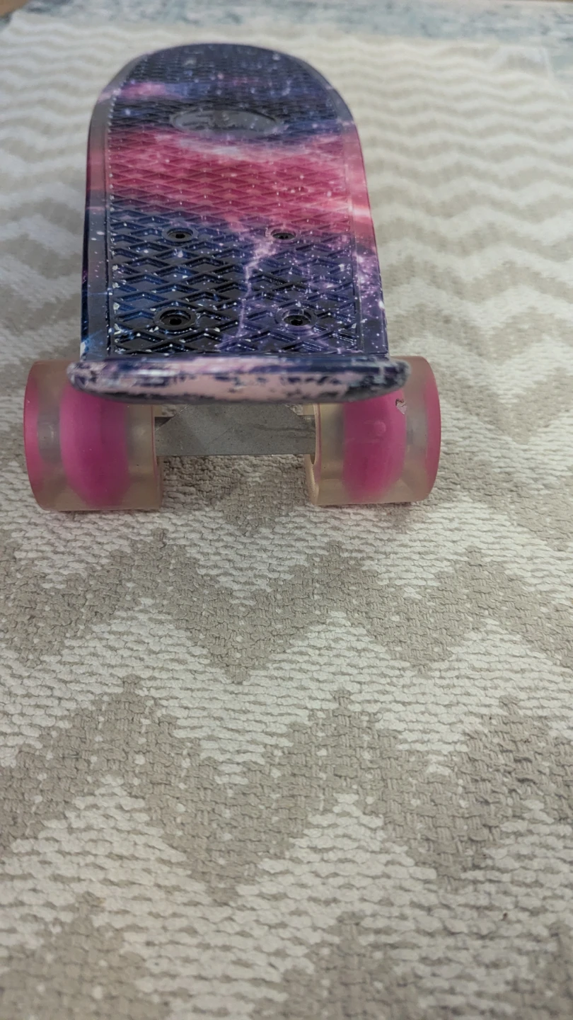 Galaxy Skateboard with Light-Up Wheels - photo 4