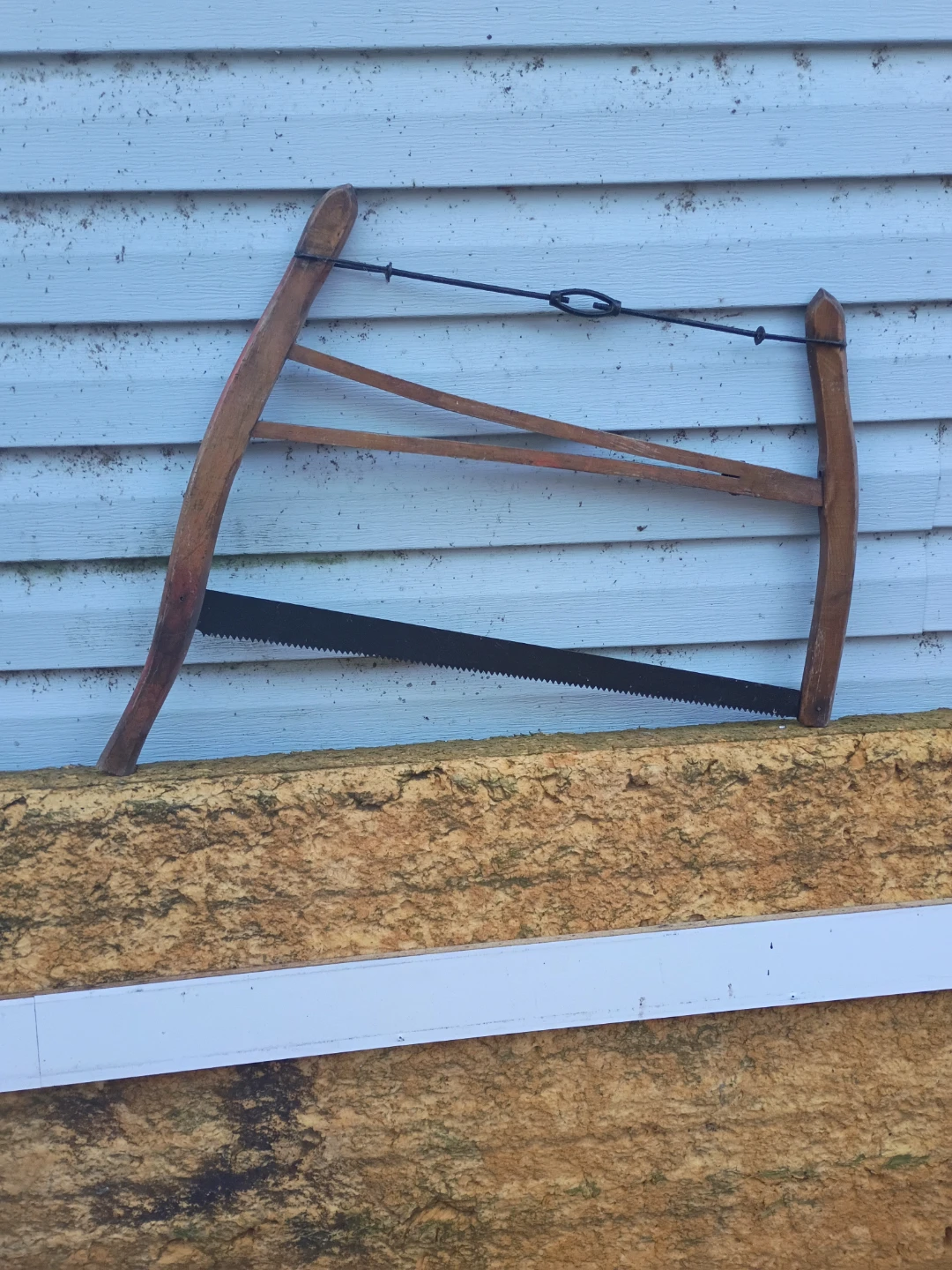 Vintage Two-Man Saw